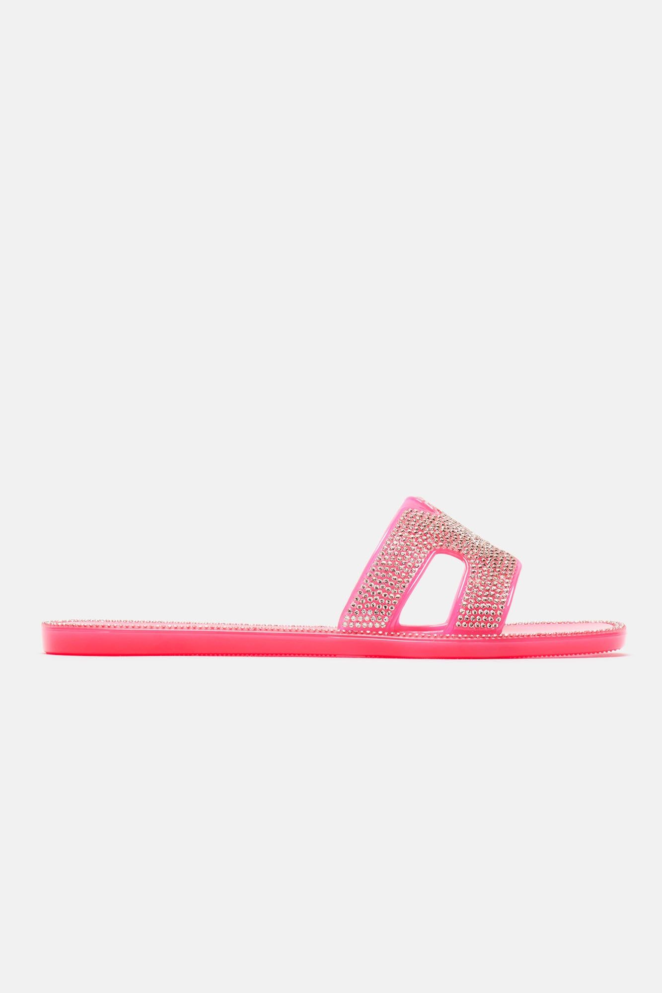 Mini Mya II Flat Sandal - Fuchsia sold by Fashion Nova product image thumbnail 4