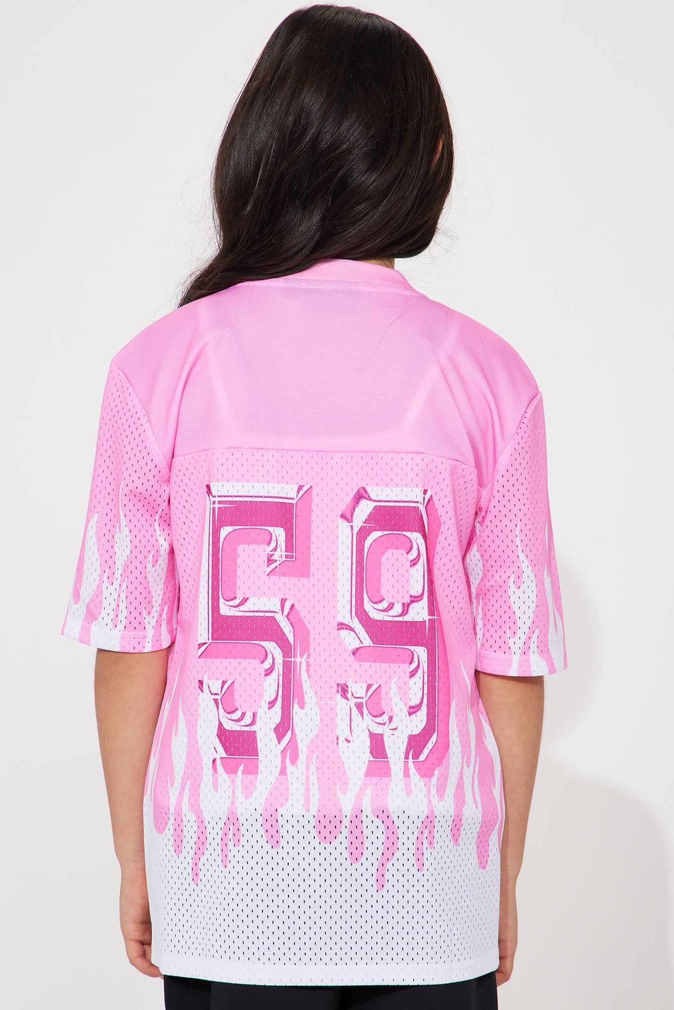 Mini Hot Pink Champion Barbie Tshirt - Pink sold by Fashion Nova product image thumbnail 3