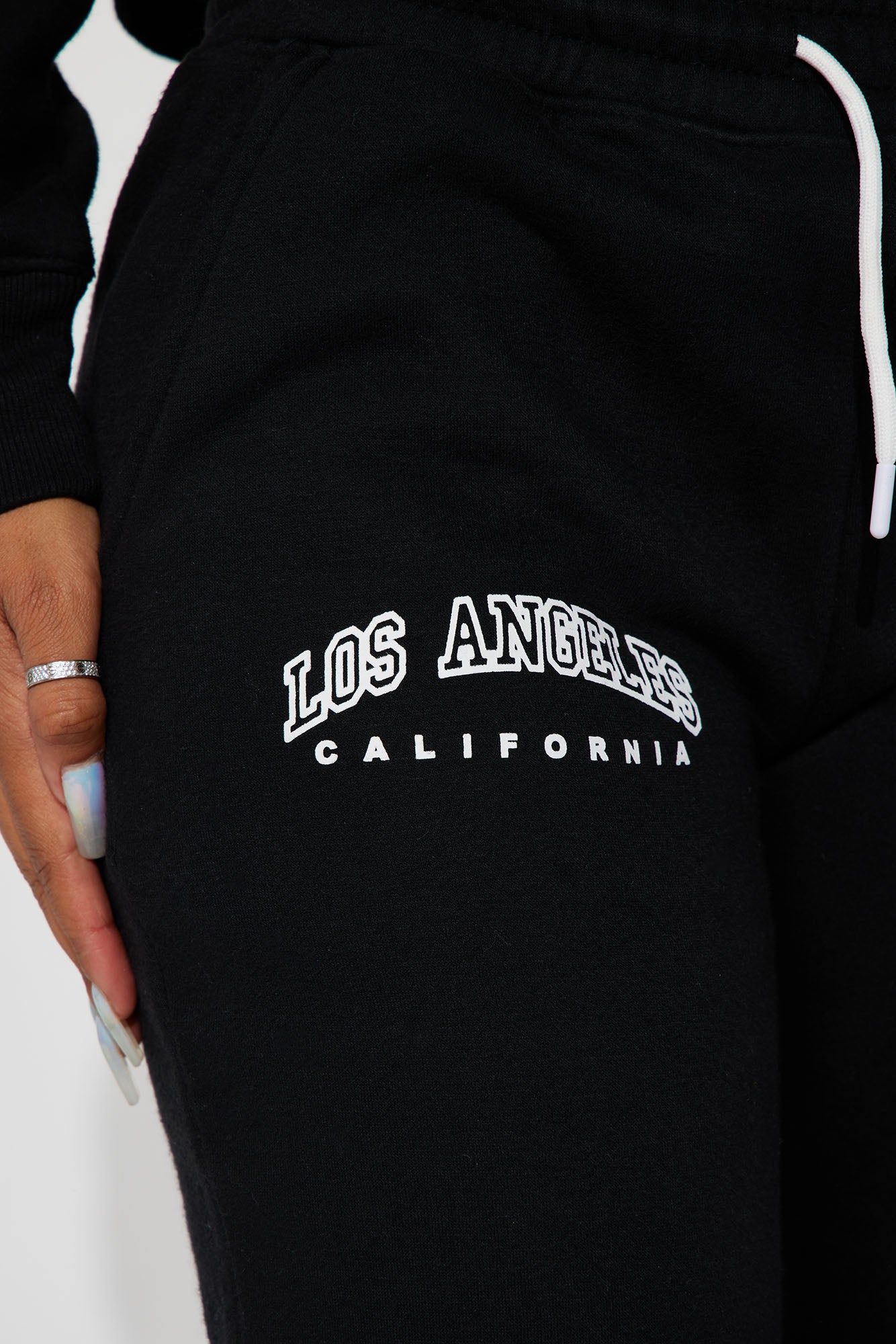 LA Life Jogger Set - Black sold by Fashion Nova product image thumbnail 4