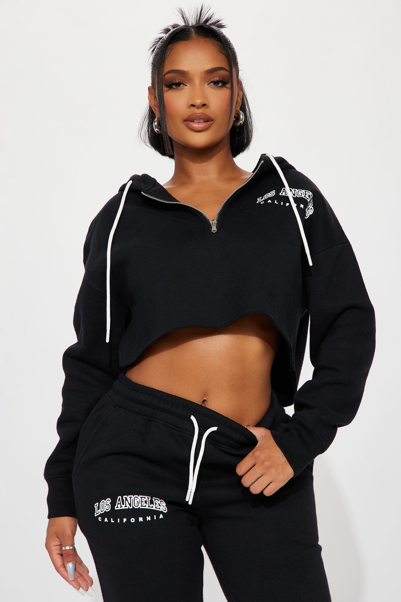 LA Life Jogger Set - Black sold by Fashion Nova product image thumbnail 2