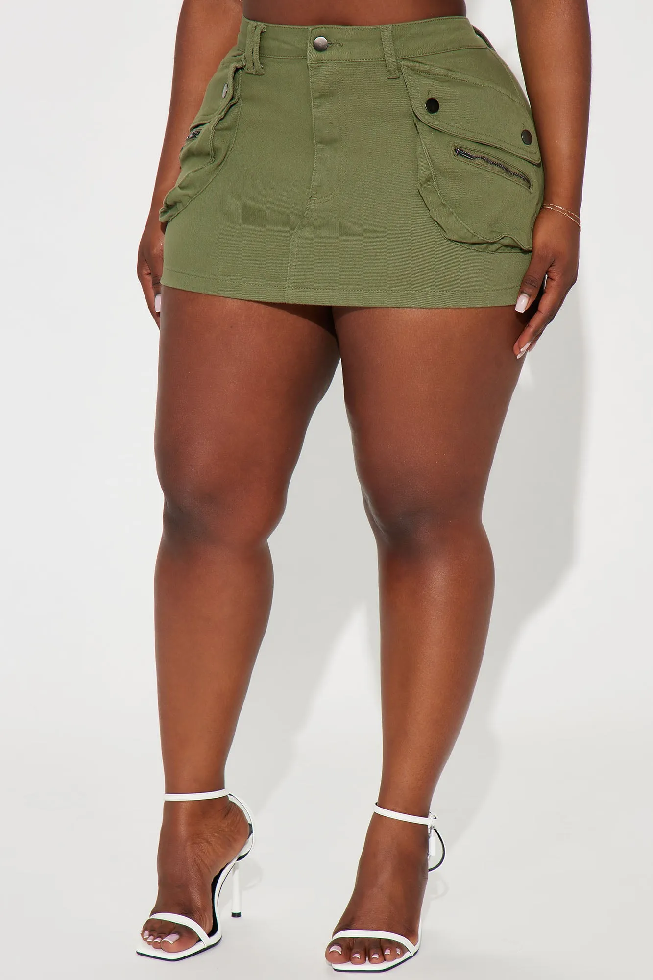 ★RAIVE★ OnePocket Mini Skirt VW4SS121_3color One-Pocket Mini Skirt VW4SS121_3color - 레이브
