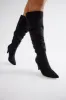 Stockholm Knee High Boots - Black sold by Fashion Nova