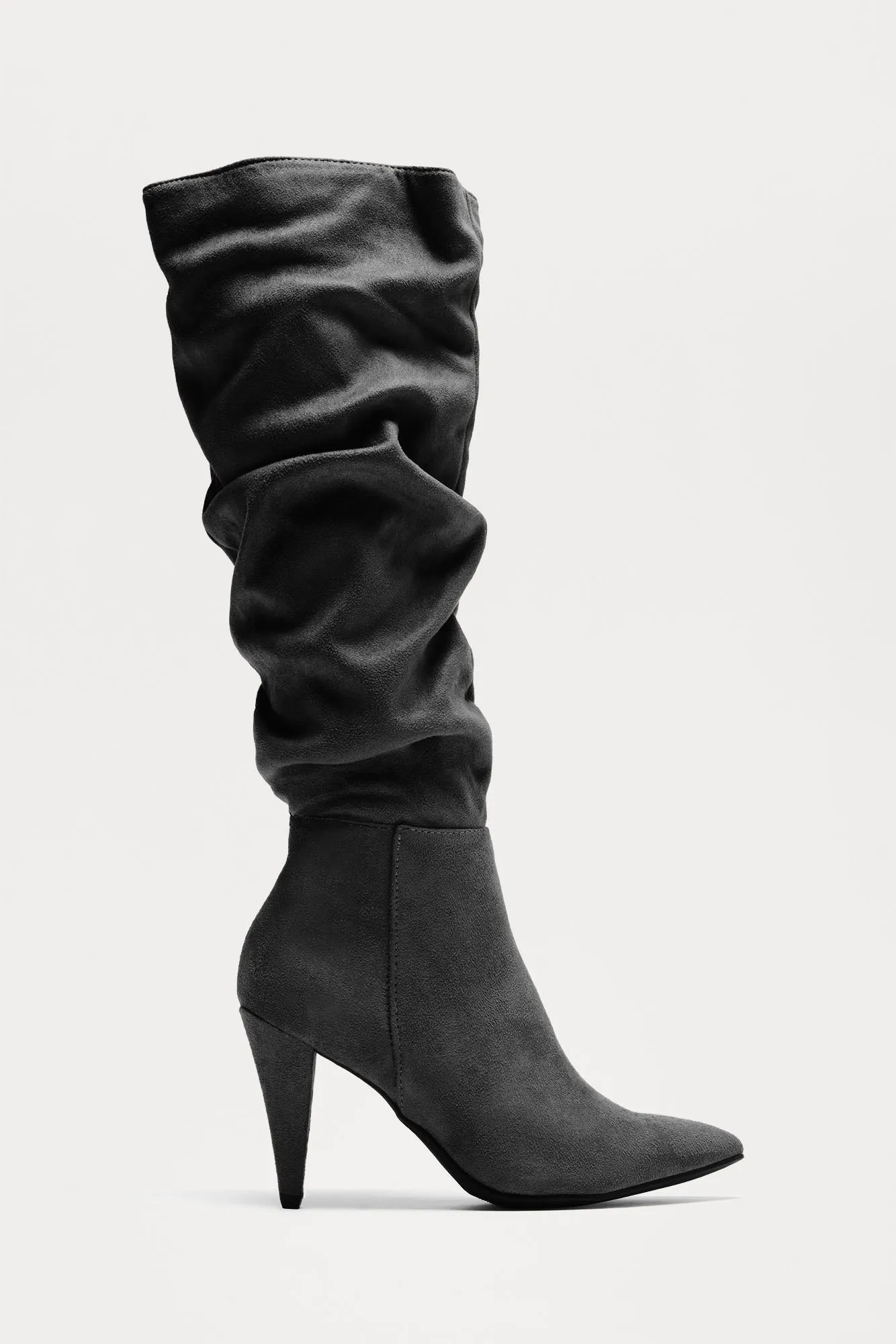 Stockholm Knee High Boots - Black sold by Fashion Nova