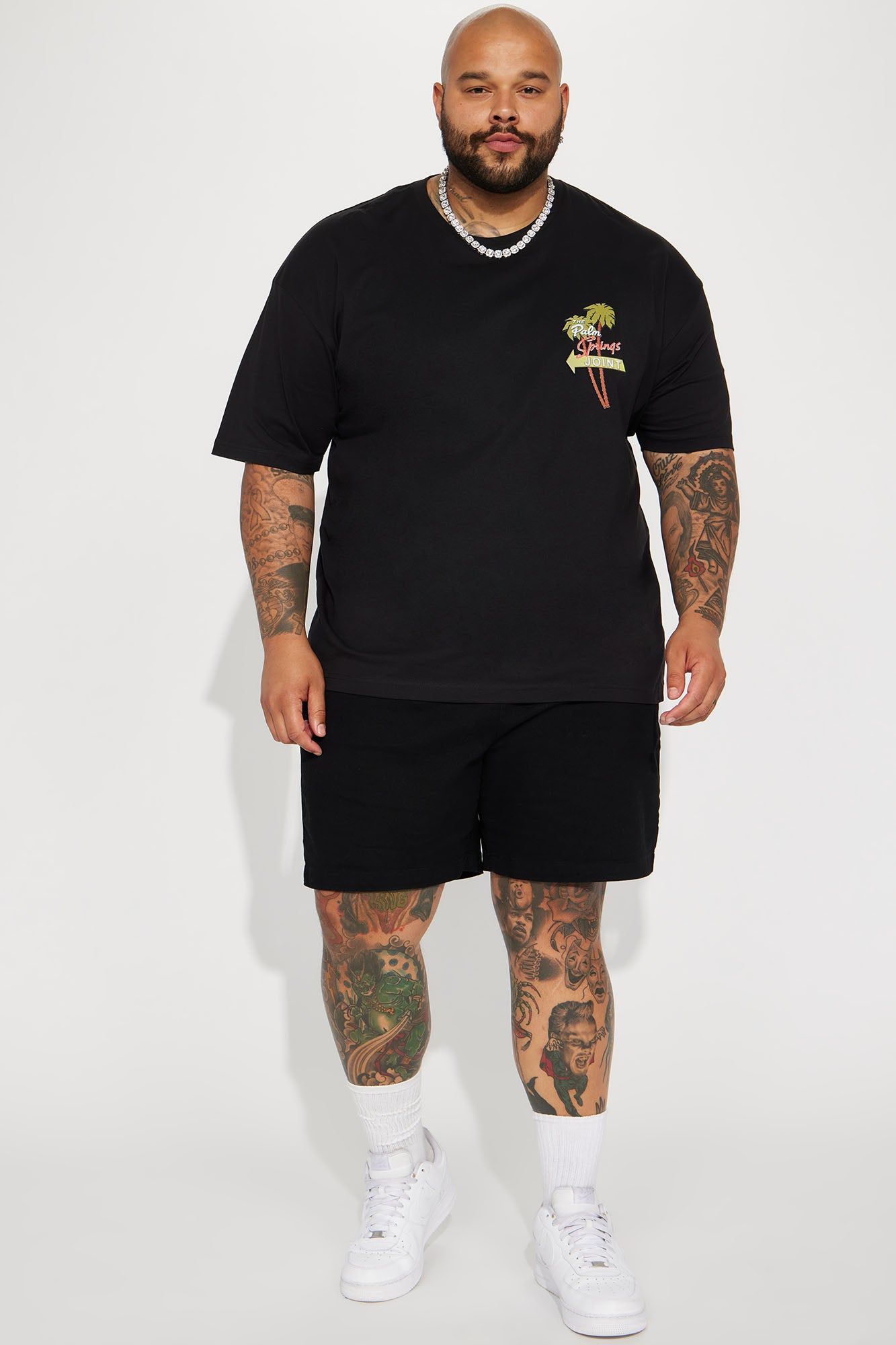 Palm Springs Joint Short Sleeve Tee - Black sold by Fashion Nova product image thumbnail 7