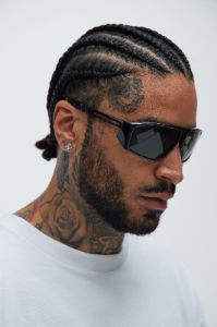 Get Up Sunglasses - Black/Smoke sold by Fashion Nova