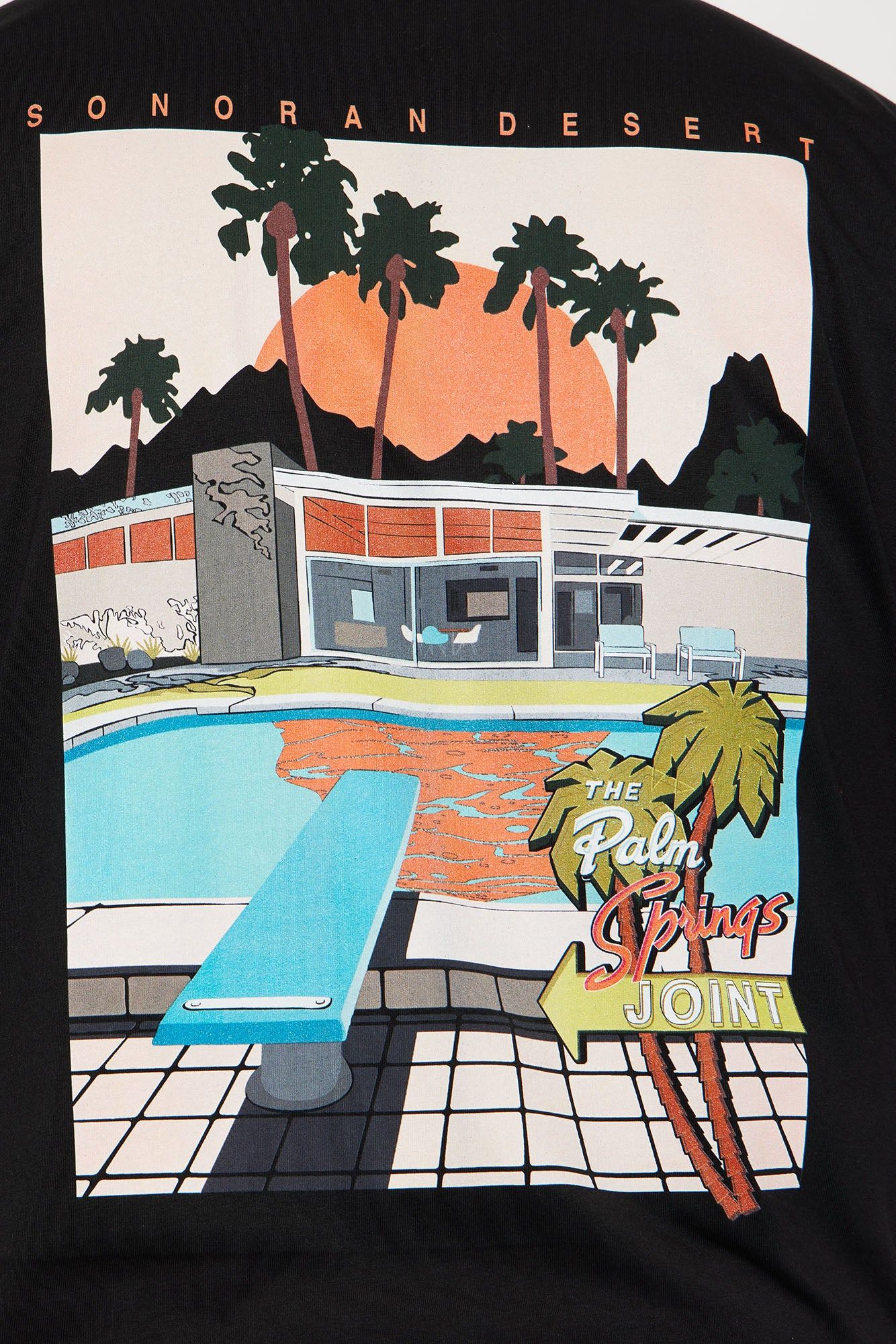 Palm Springs Joint Short Sleeve Tee - Black sold by Fashion Nova product image thumbnail 9