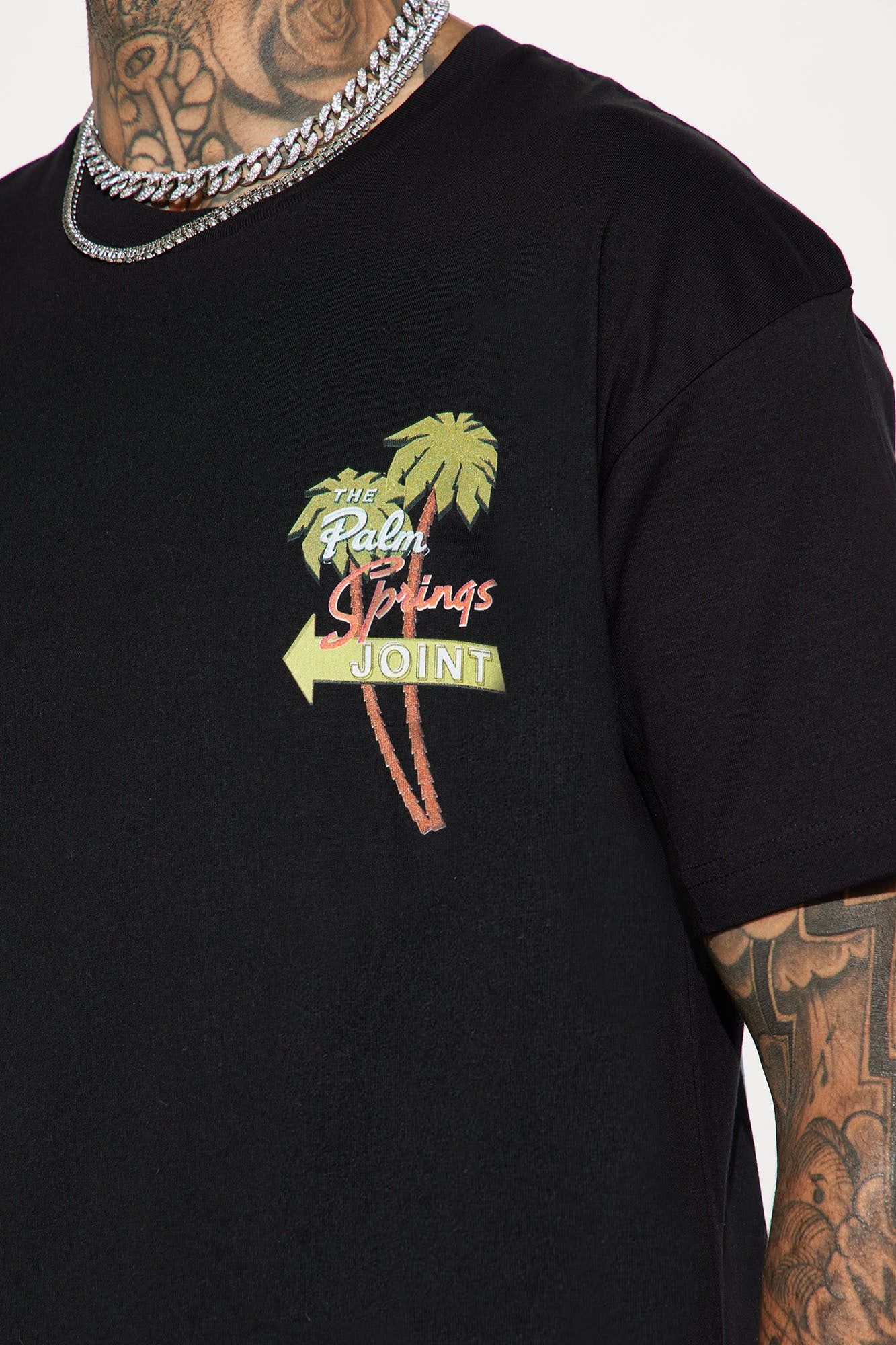 Palm Springs Joint Short Sleeve Tee - Black sold by Fashion Nova product image thumbnail 5