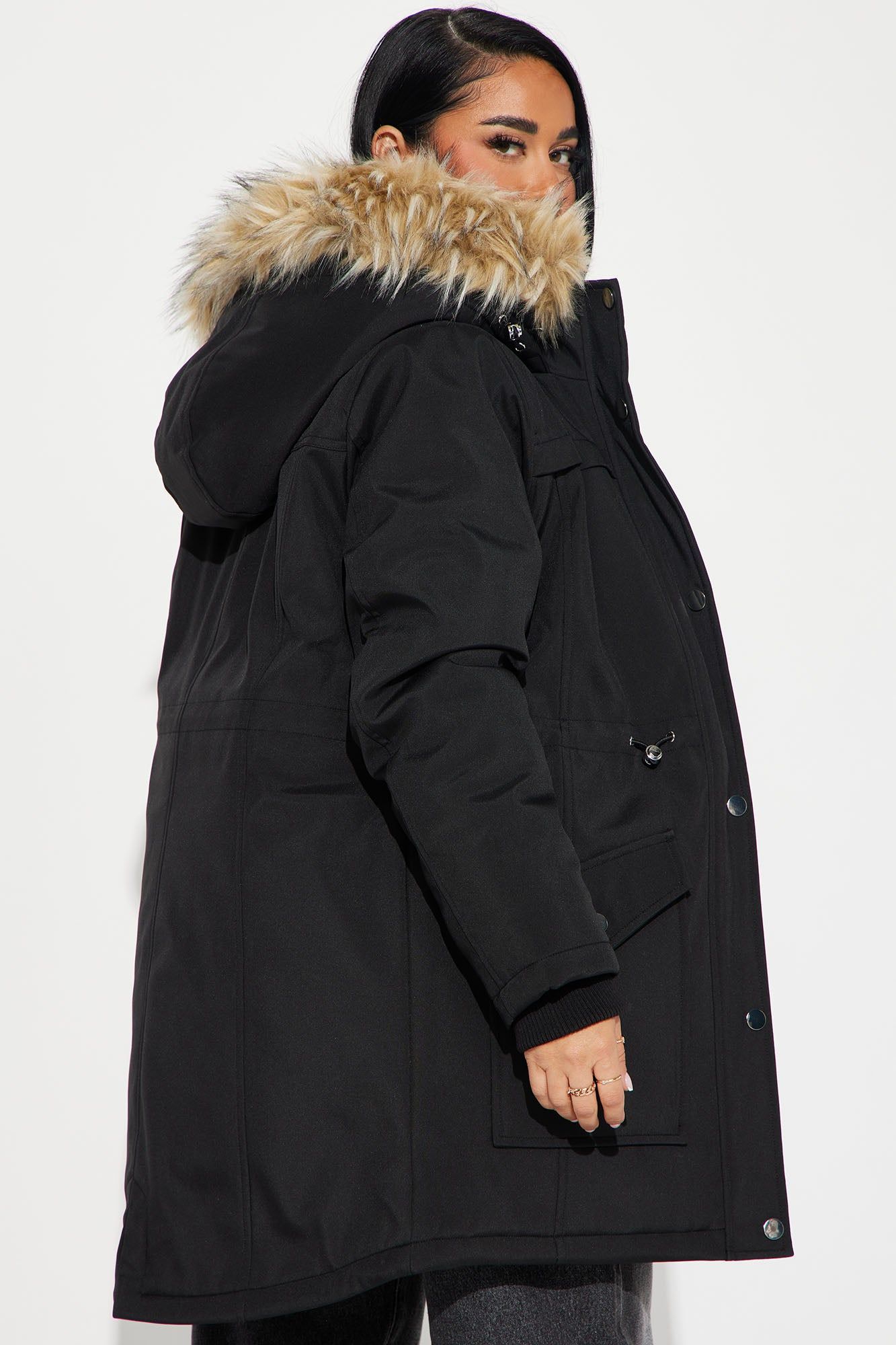 Cozy Inside Puffer Jacket - Black sold by Fashion Nova product image thumbnail 3