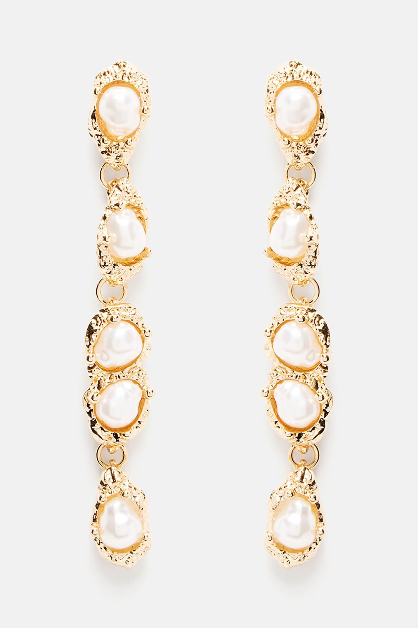 Treasure These Moments Earrings - Gold sold by Fashion Nova product image thumbnail 3