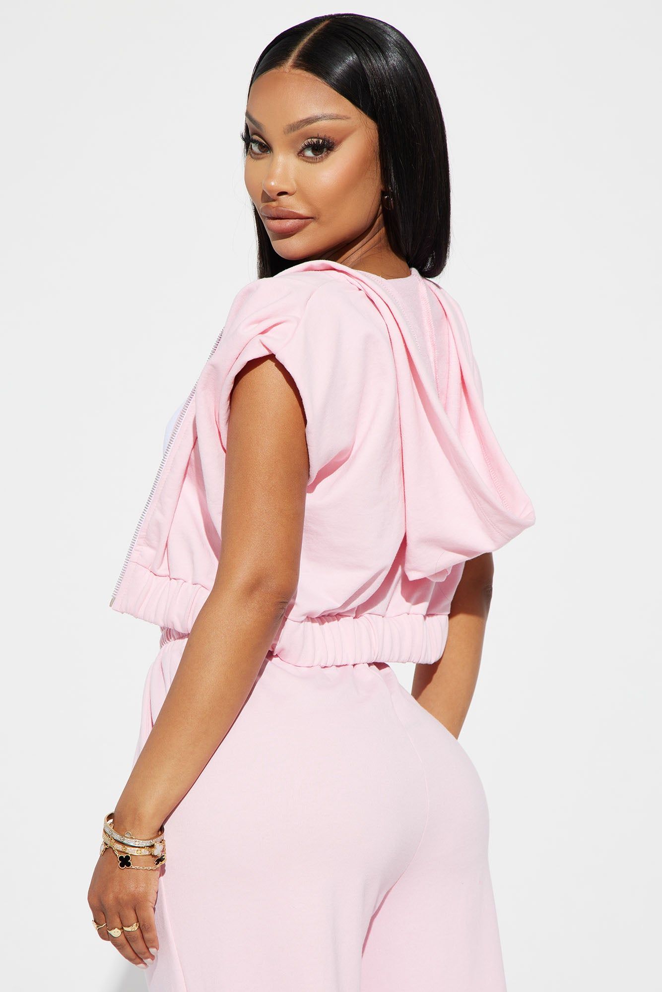 Time Travel Lounge Hoodie - Pink sold by Fashion Nova product image thumbnail 3