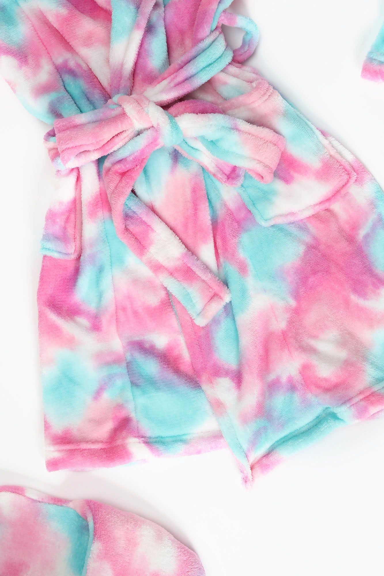 Mini Cotton Candy Dreams Robe - Pink/combo sold by Fashion Nova product image thumbnail 5