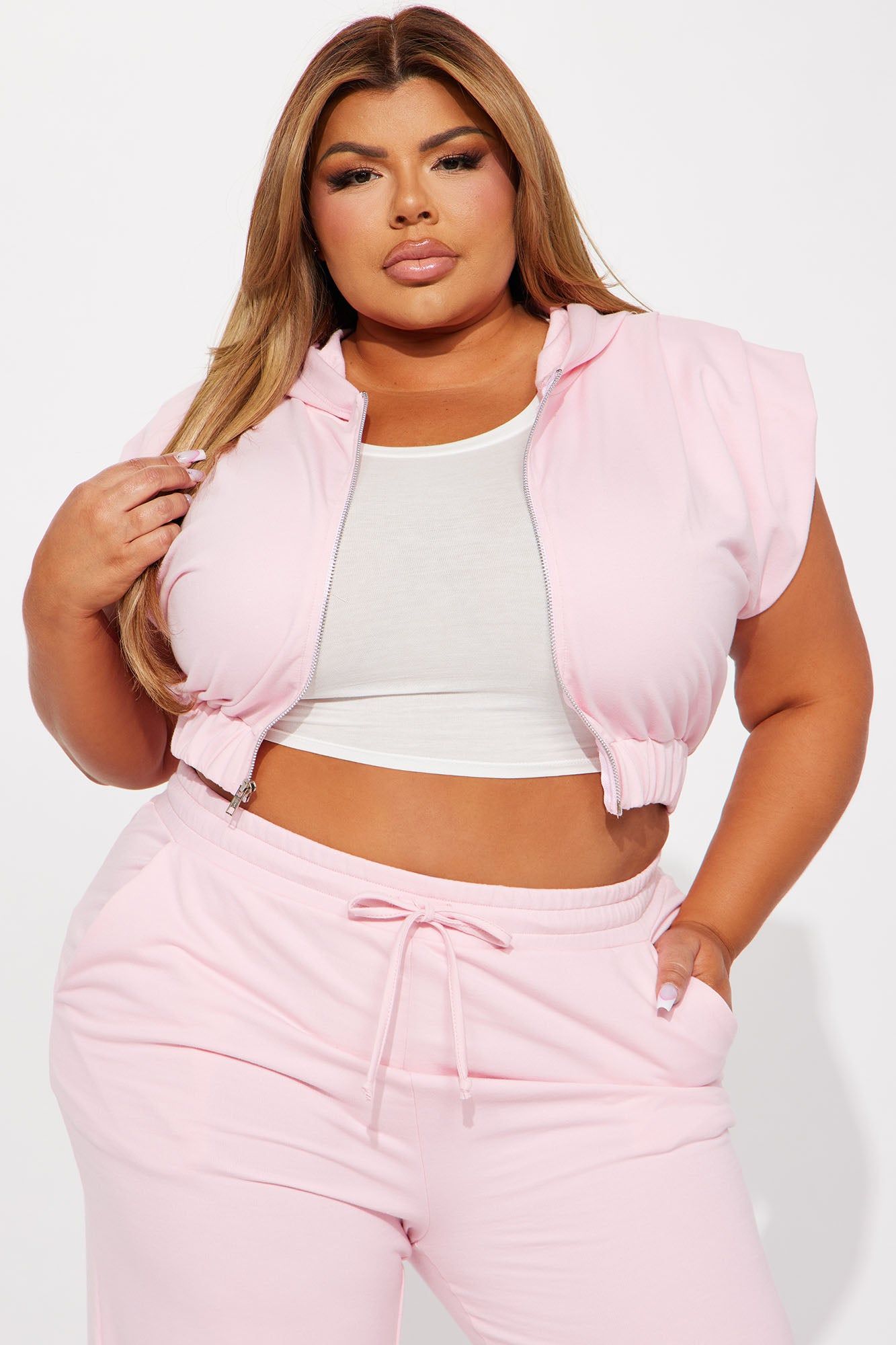 Time Travel Lounge Hoodie - Pink sold by Fashion Nova product image thumbnail 4