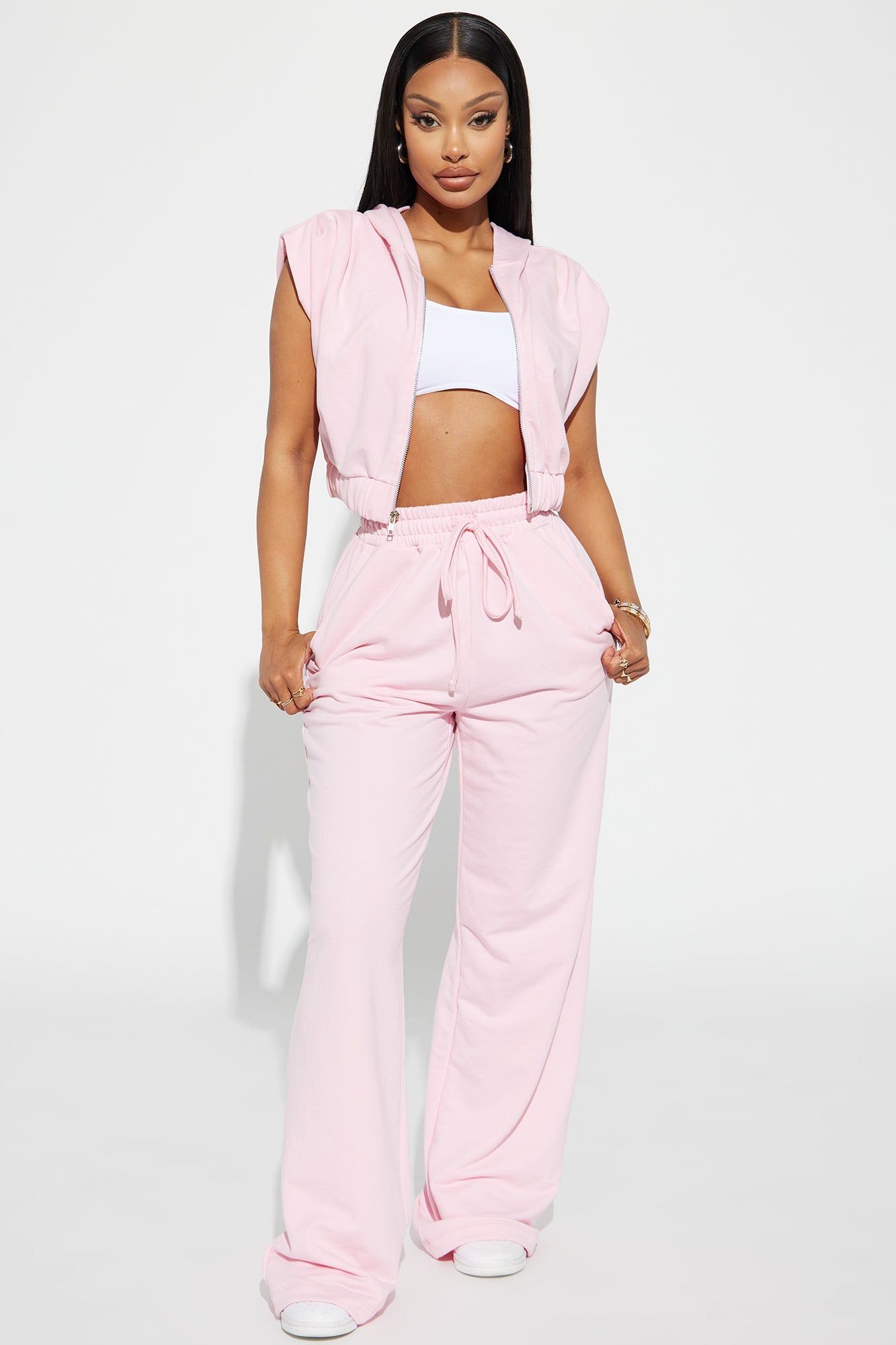 Time Travel Lounge Hoodie - Pink sold by Fashion Nova product image thumbnail 2