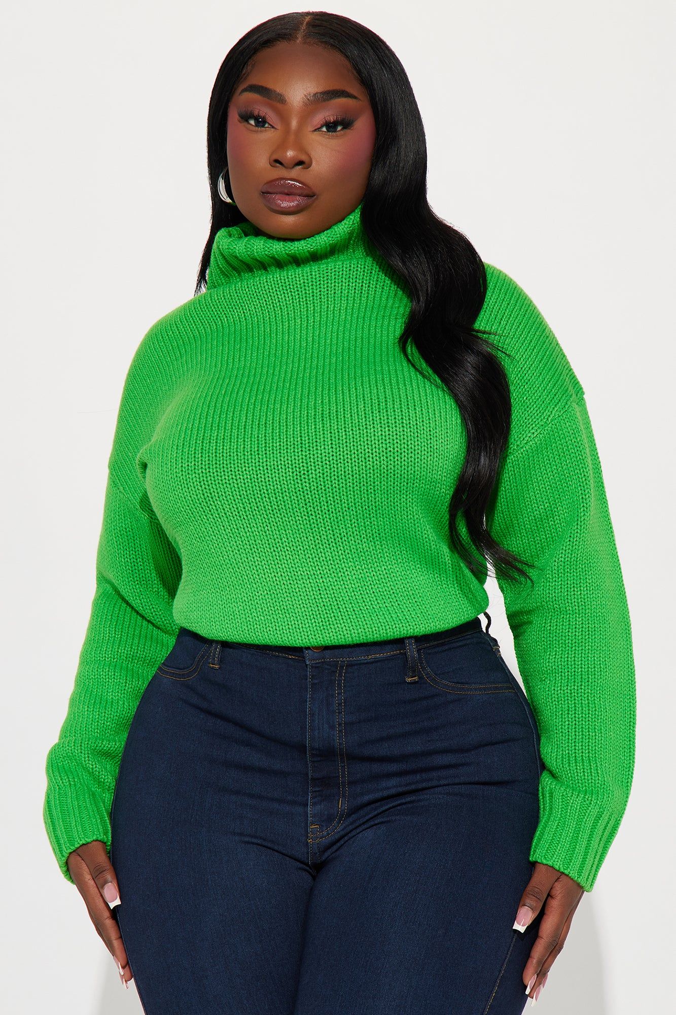 Positive Energy Sweater - Green sold by Fashion Nova product image thumbnail 4