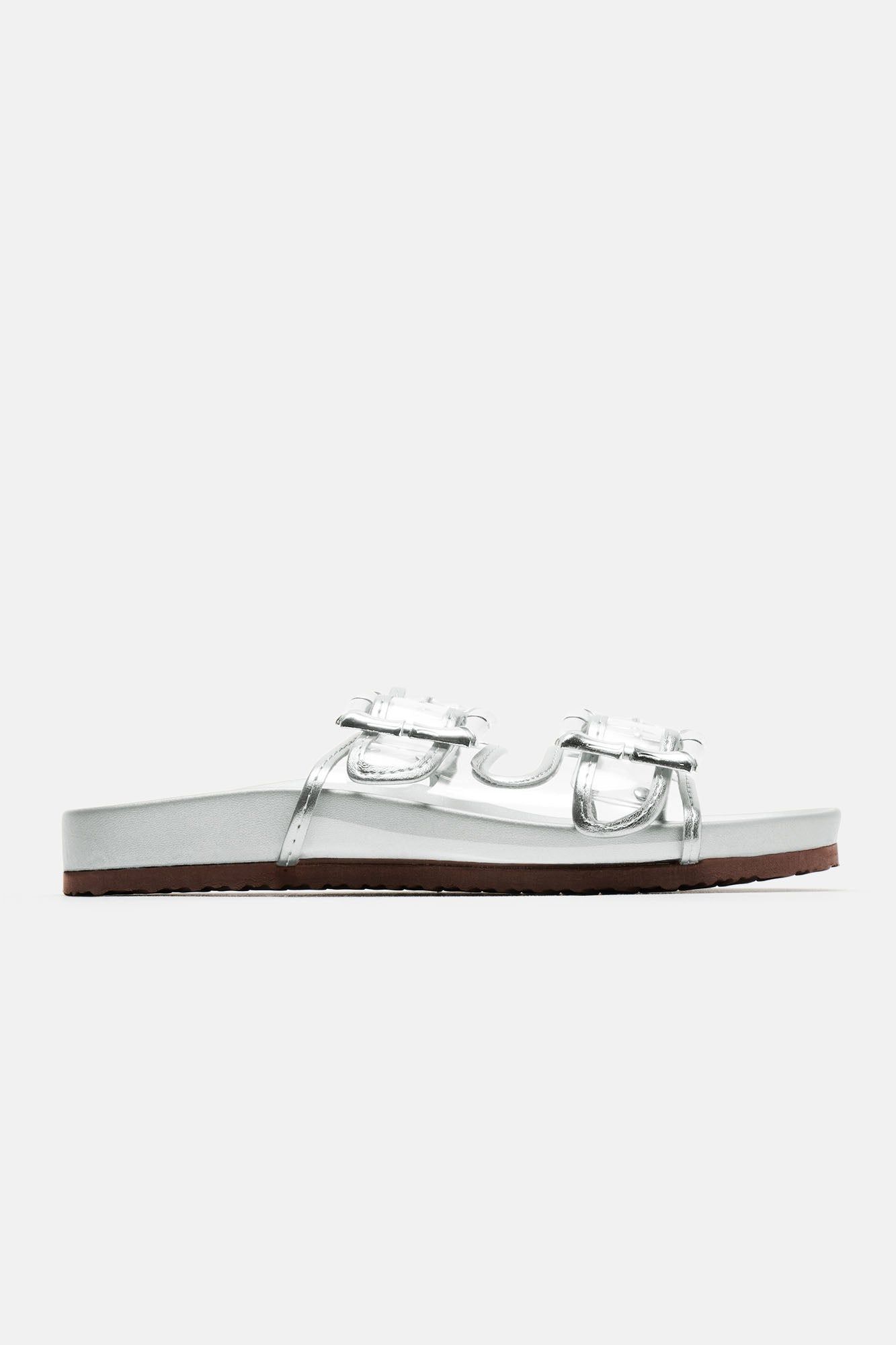Lina Casual Slides - Silver sold by Fashion Nova product image thumbnail 5