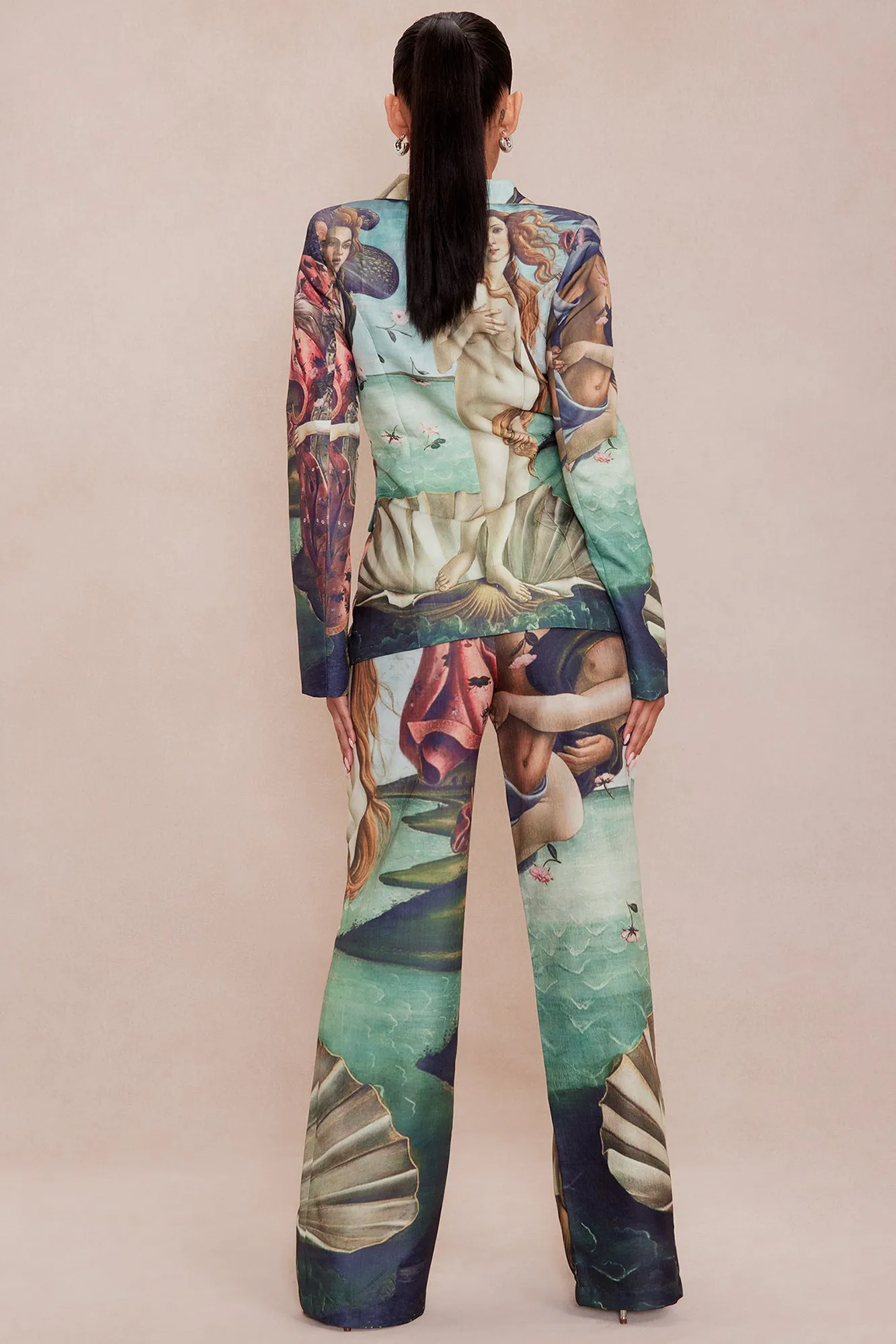 Ancient Art Blazer Suit Set - Multi Color sold by Fashion Nova product image thumbnail 5