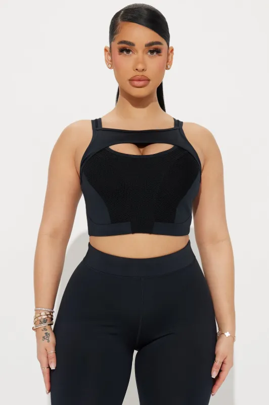 Bodyshot Elevate Sports Bra - Black sold by Fashion Nova