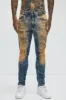 Islington Vintage Skinny Jeans - Vintage Blue Wash sold by Fashion Nova