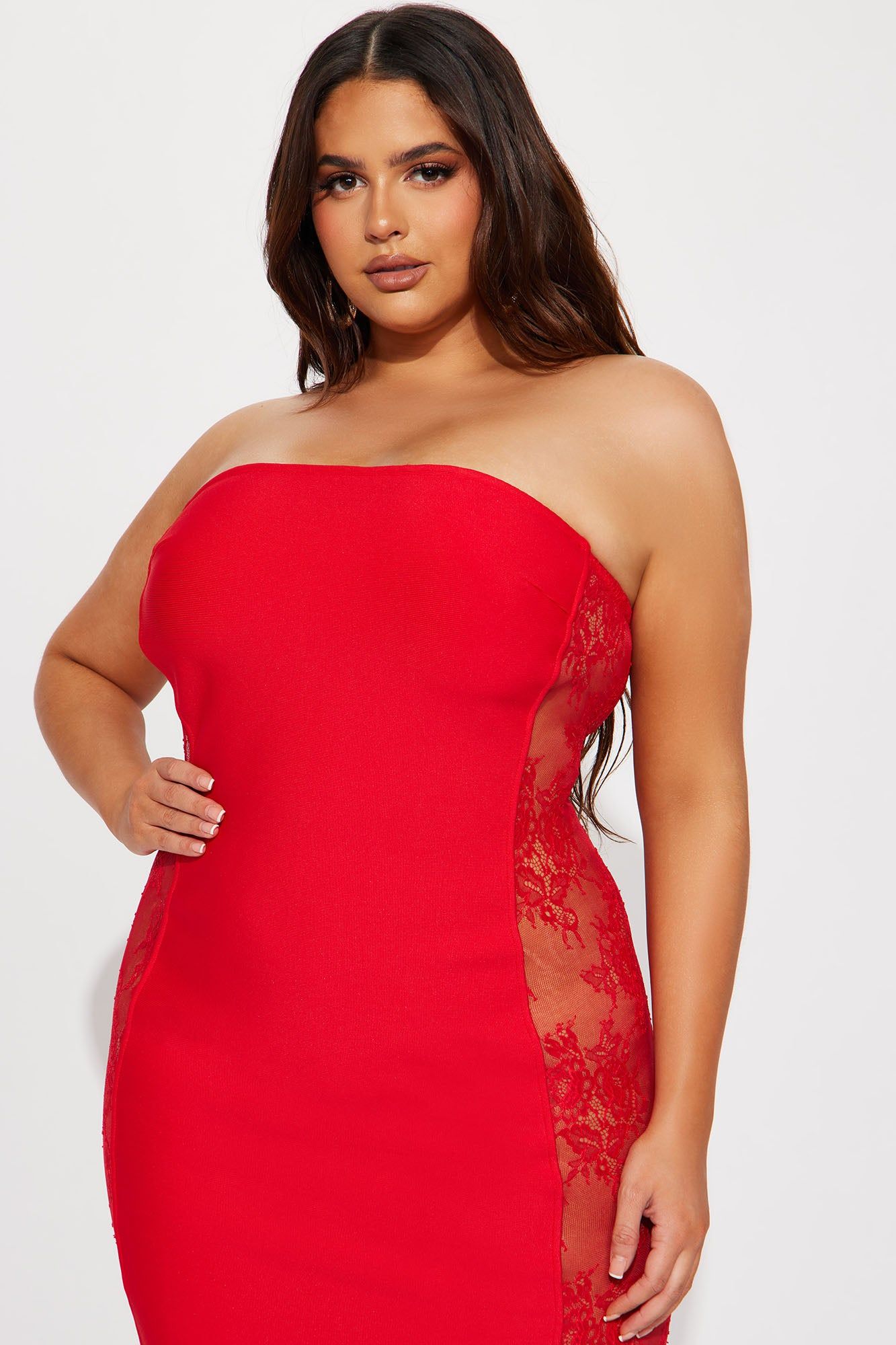 Juliet Bandage Maxi Dress - Red sold by Fashion Nova product image thumbnail 5