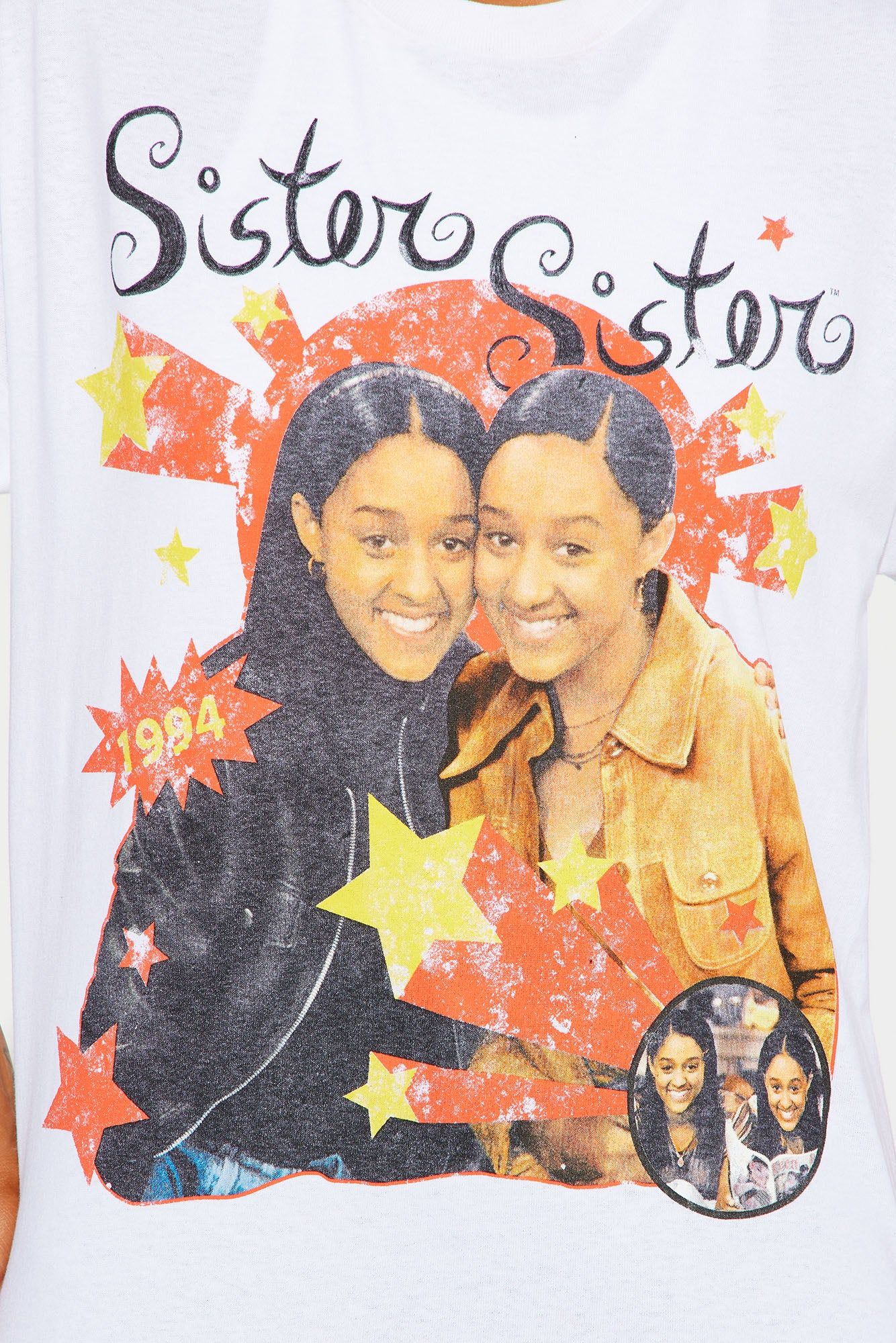 Sister Sister Graphic Tee - White sold by Fashion Nova product image thumbnail 3