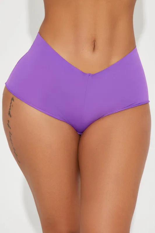 Full Heart Cheeky Boyshort Panty - Purple sold by Fashion Nova