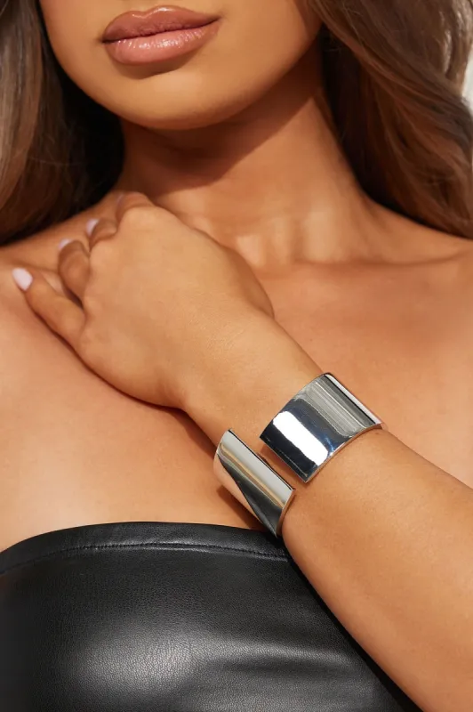 Be Bold Bracelet - Silver sold by Fashion Nova