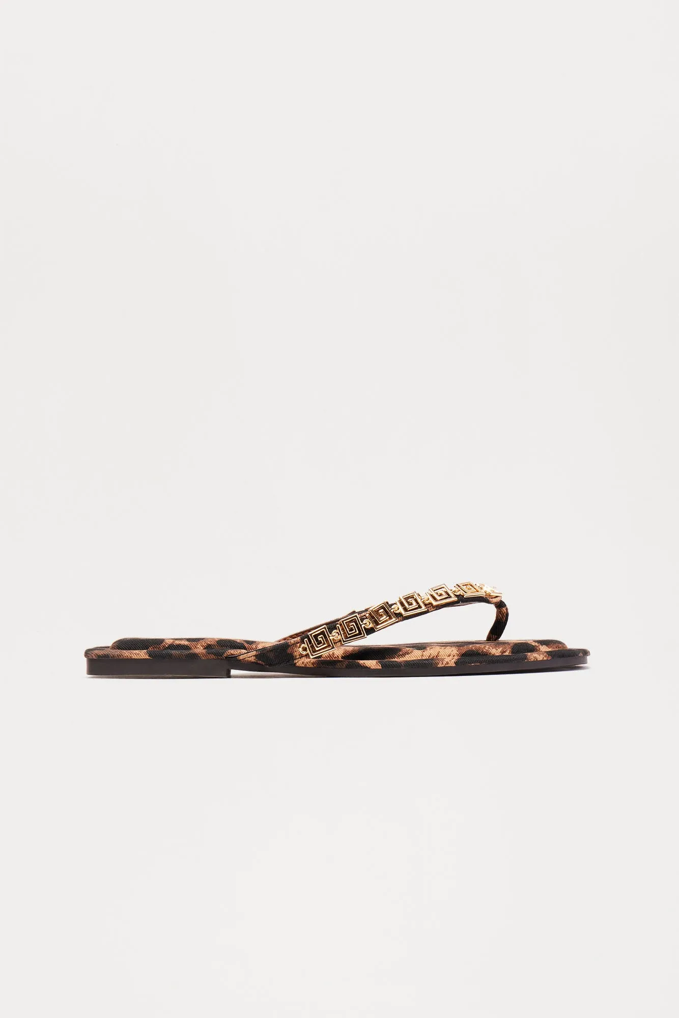 Pravara Flat Sandals - Leopard sold by Fashion Nova product image thumbnail 3