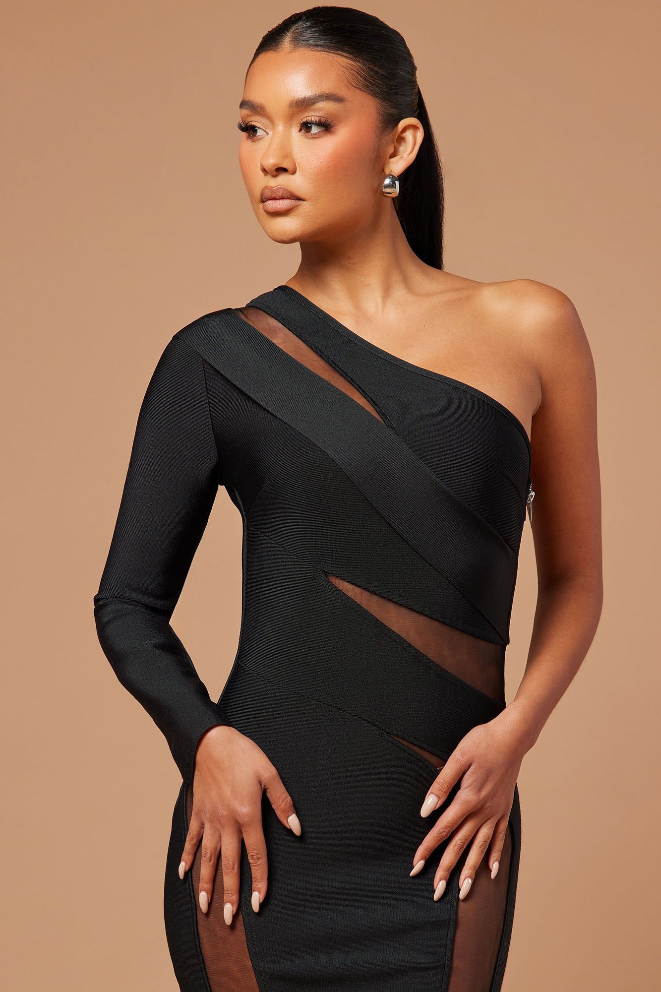 Seri Bandage Gown - Black sold by Fashion Nova product image thumbnail 2