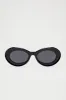 Reading The Room Sunglasses - Black sold by Fashion Nova