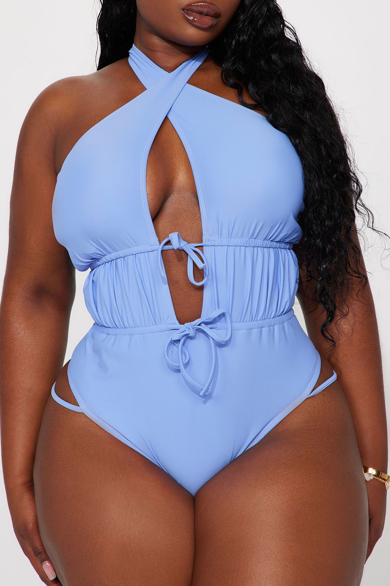In The Water 1 Piece Swimsuit - Lavender sold by Fashion Nova product image thumbnail 5