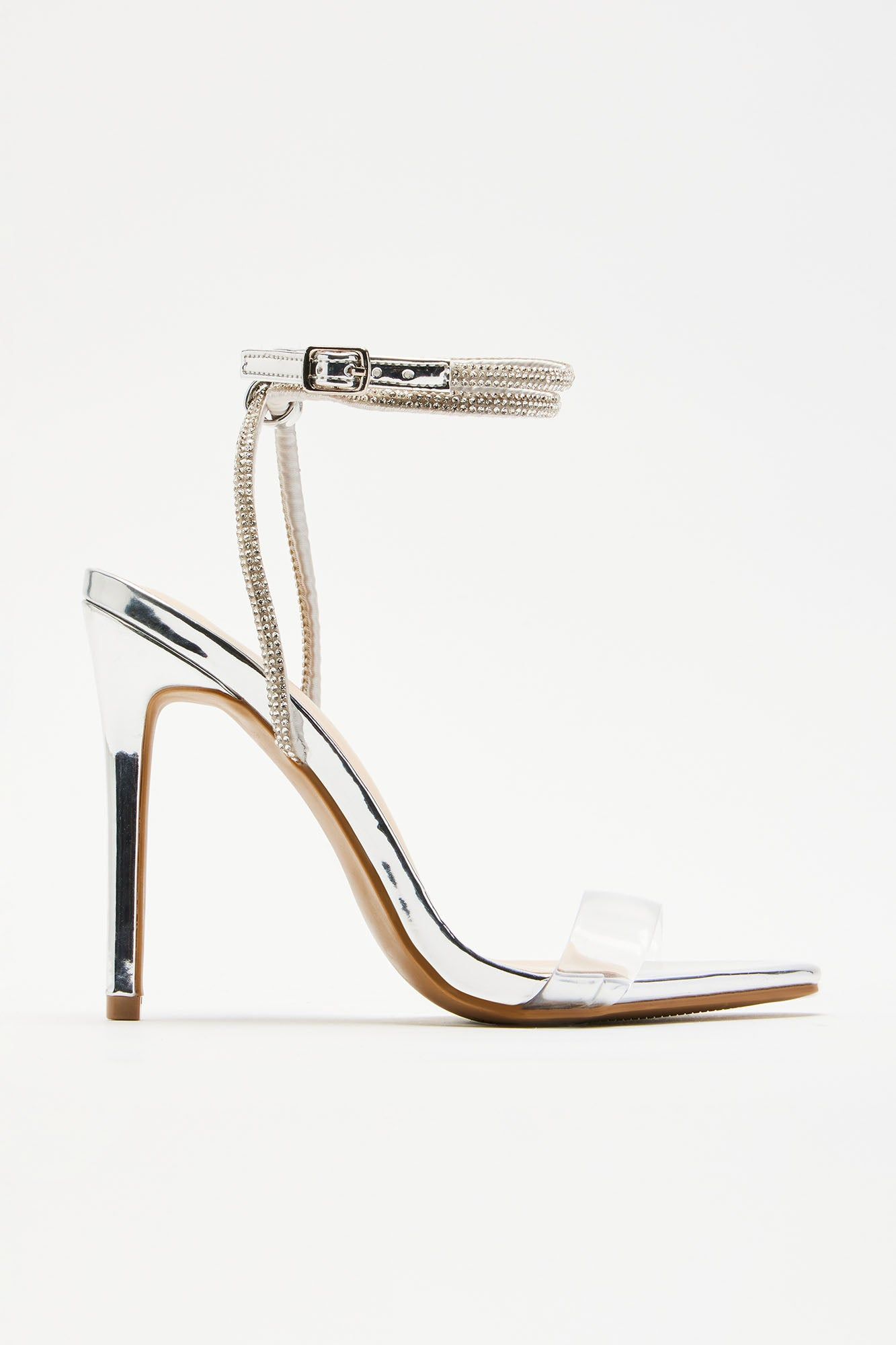 Dancing In The Moonlight Heels - Silver sold by Fashion Nova product image thumbnail 4