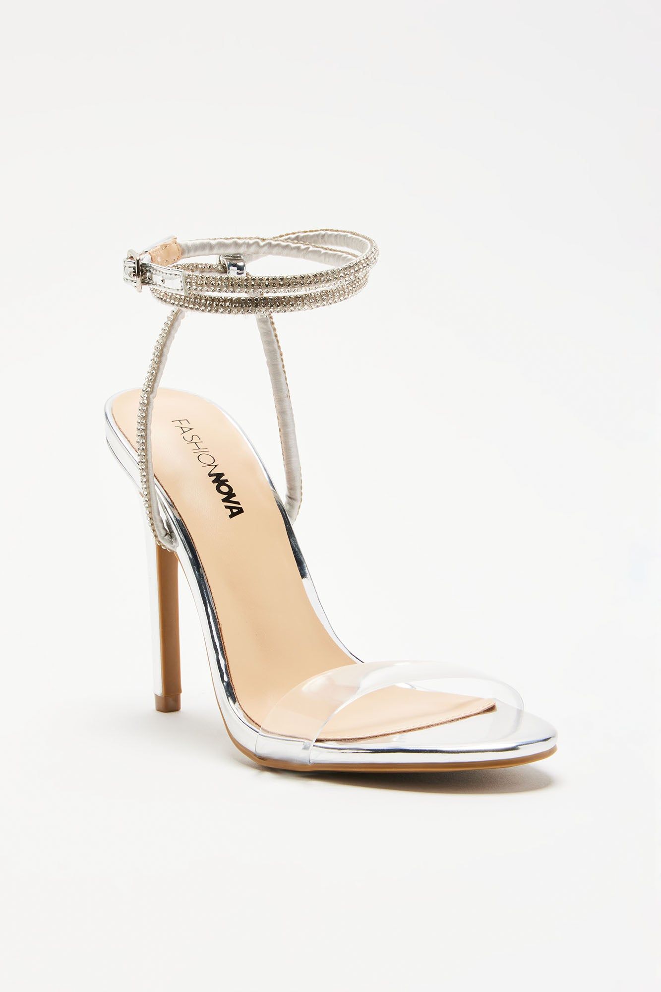 Dancing In The Moonlight Heels - Silver sold by Fashion Nova product image thumbnail 2