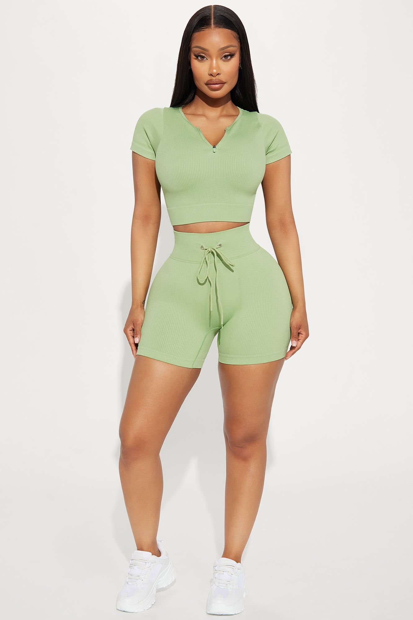 Total Body Active Top - Sage sold by Fashion Nova product image thumbnail 2