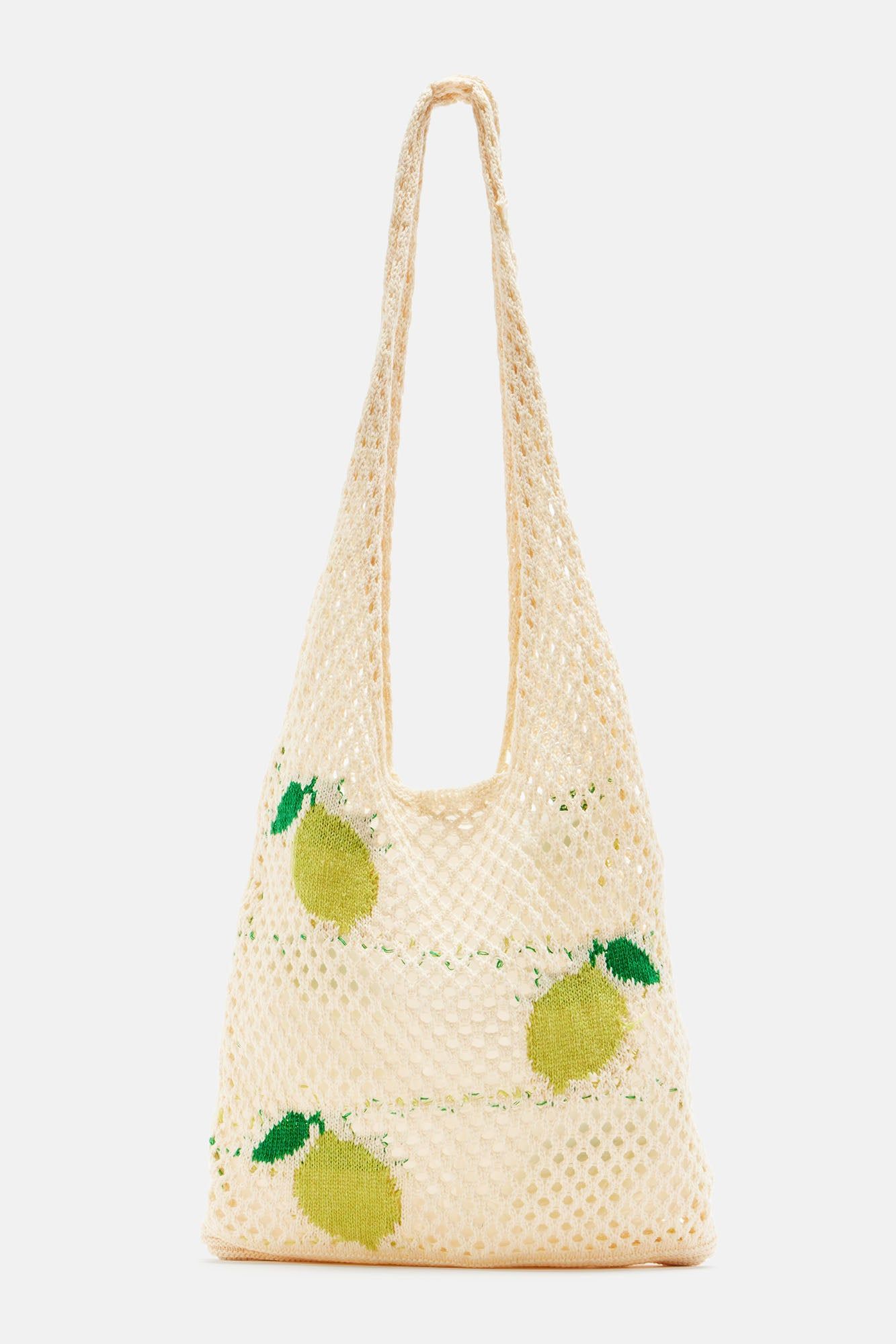 When Life Gives You Lemons Tote Bag - Ivory/combo sold by Fashion Nova product image thumbnail 3