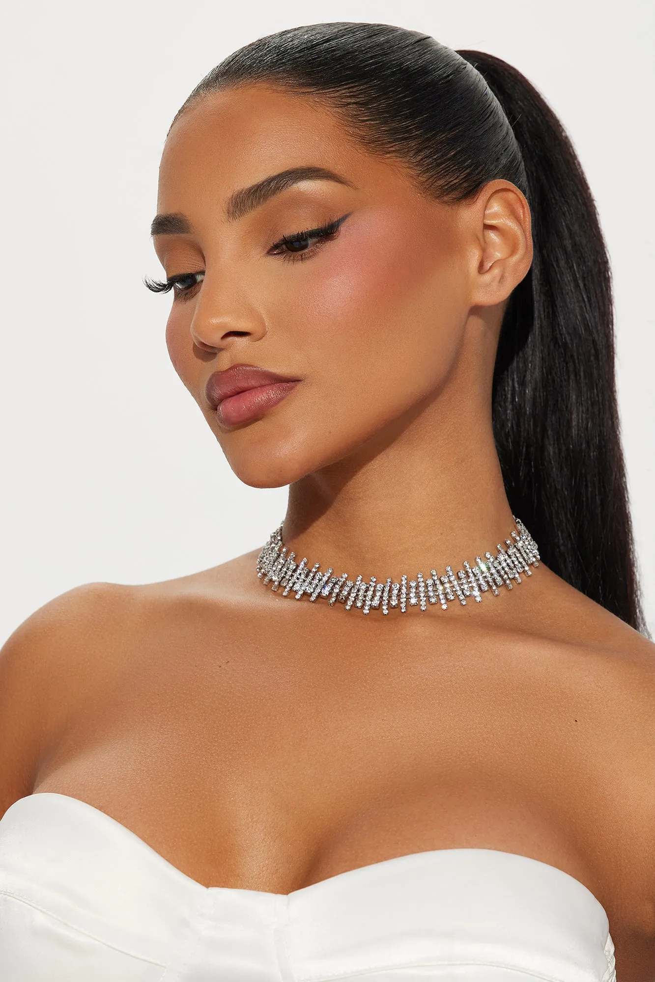 Charming Life Choker - Silver sold by Fashion Nova product image thumbnail 2