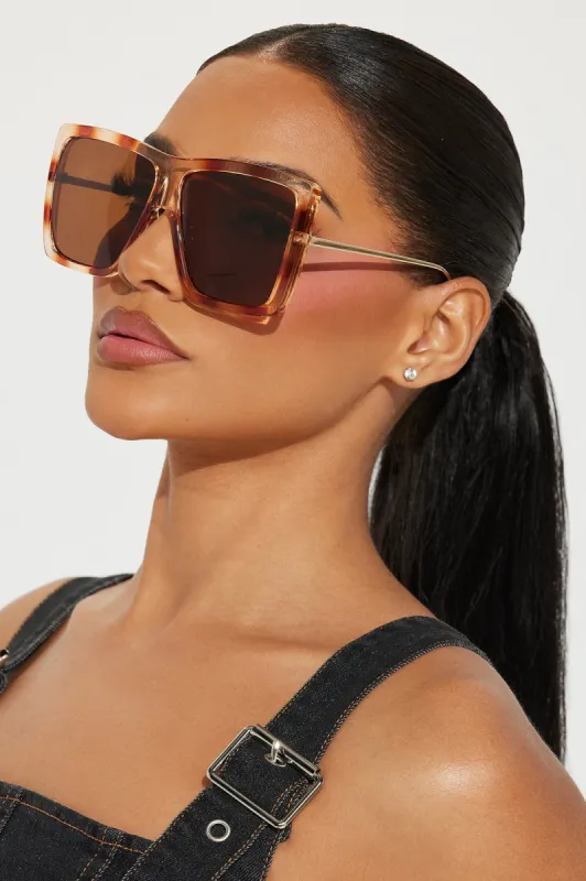 Just Have Fun Sunglasses - Orange/combo sold by Fashion Nova