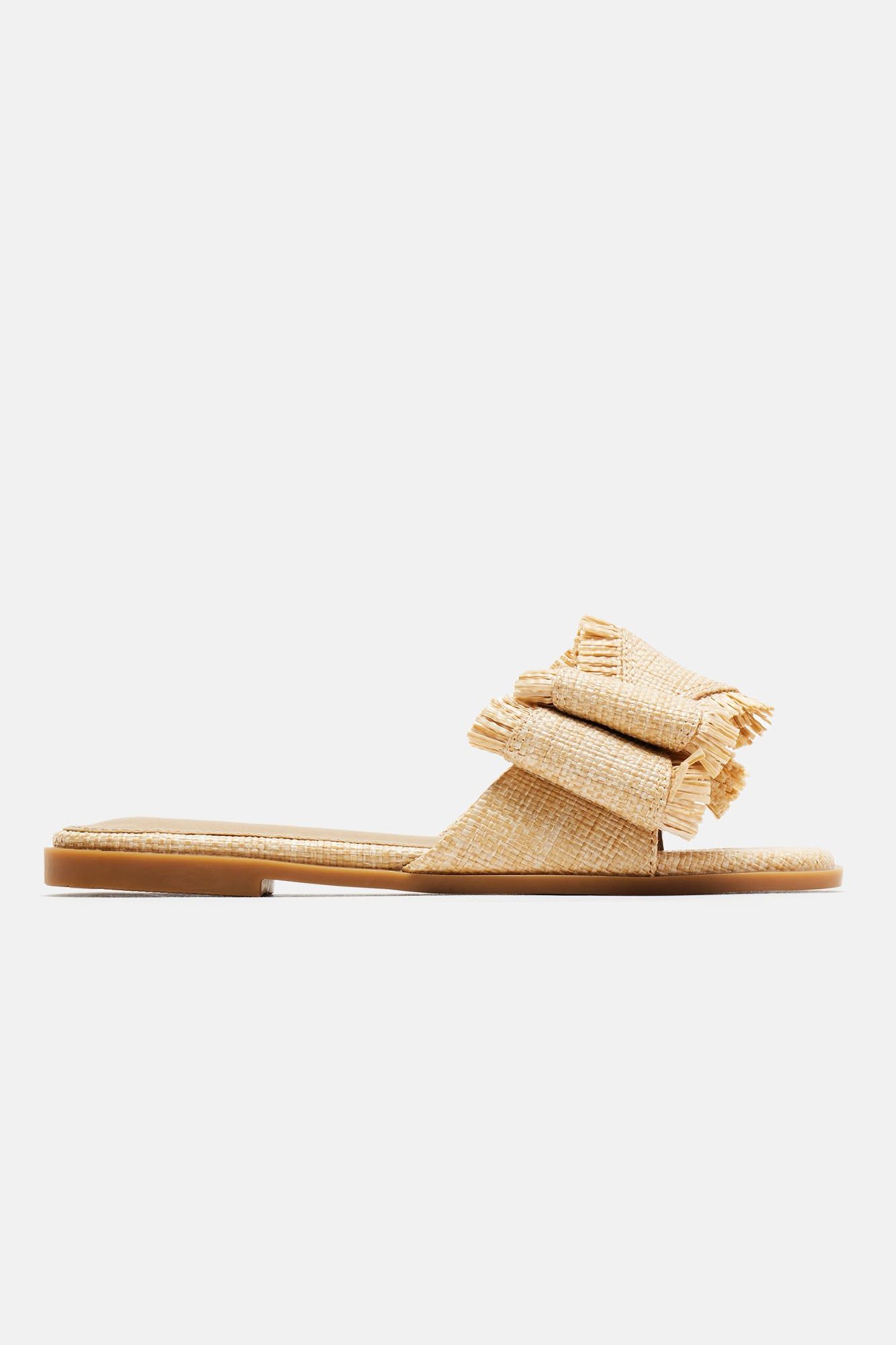 Beach Walk Raffia Sandals - Beige sold by Fashion Nova product image thumbnail 2