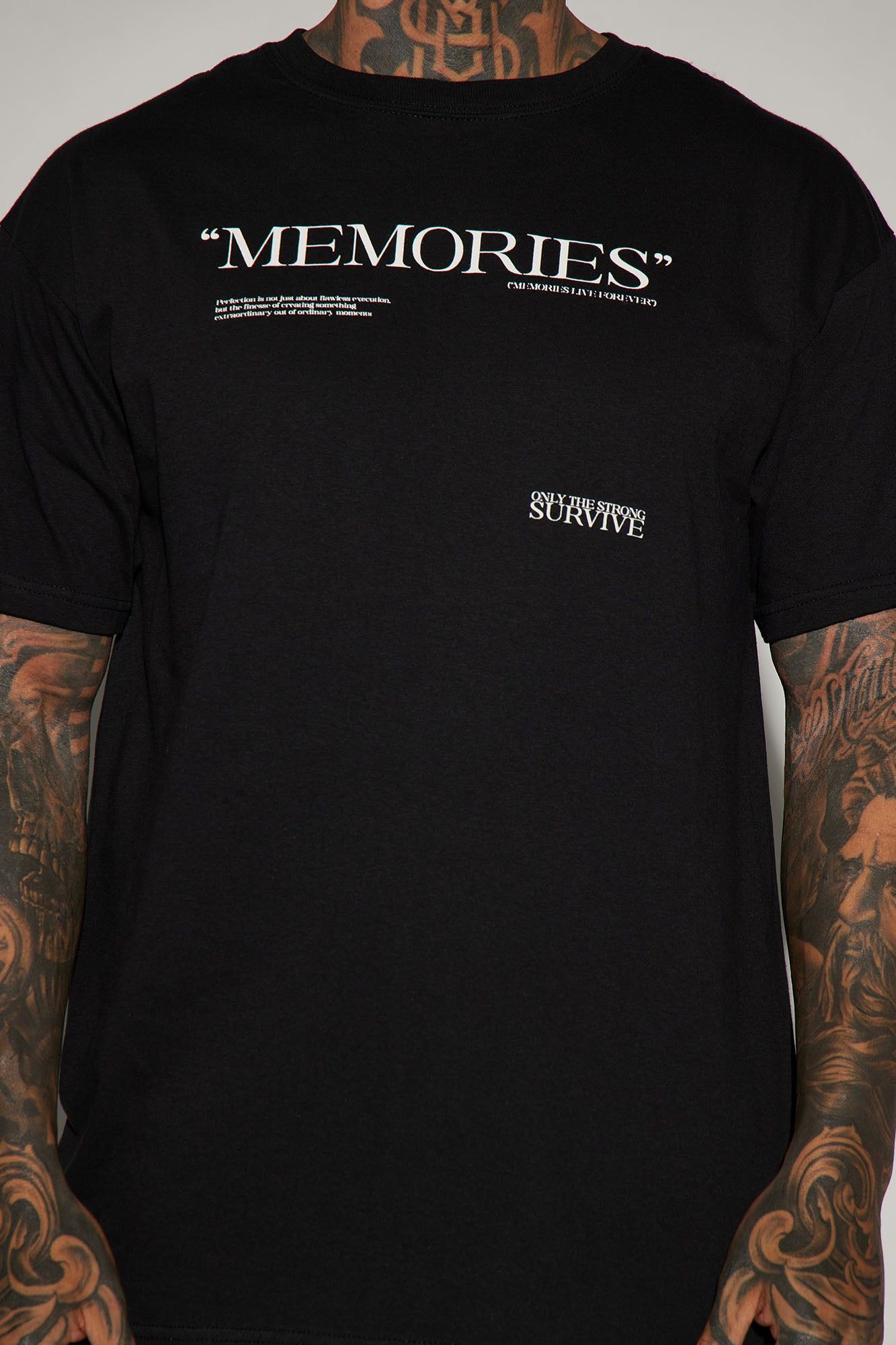 Evolution Memories Short Sleeve Tee - Black sold by Fashion Nova product image thumbnail 3