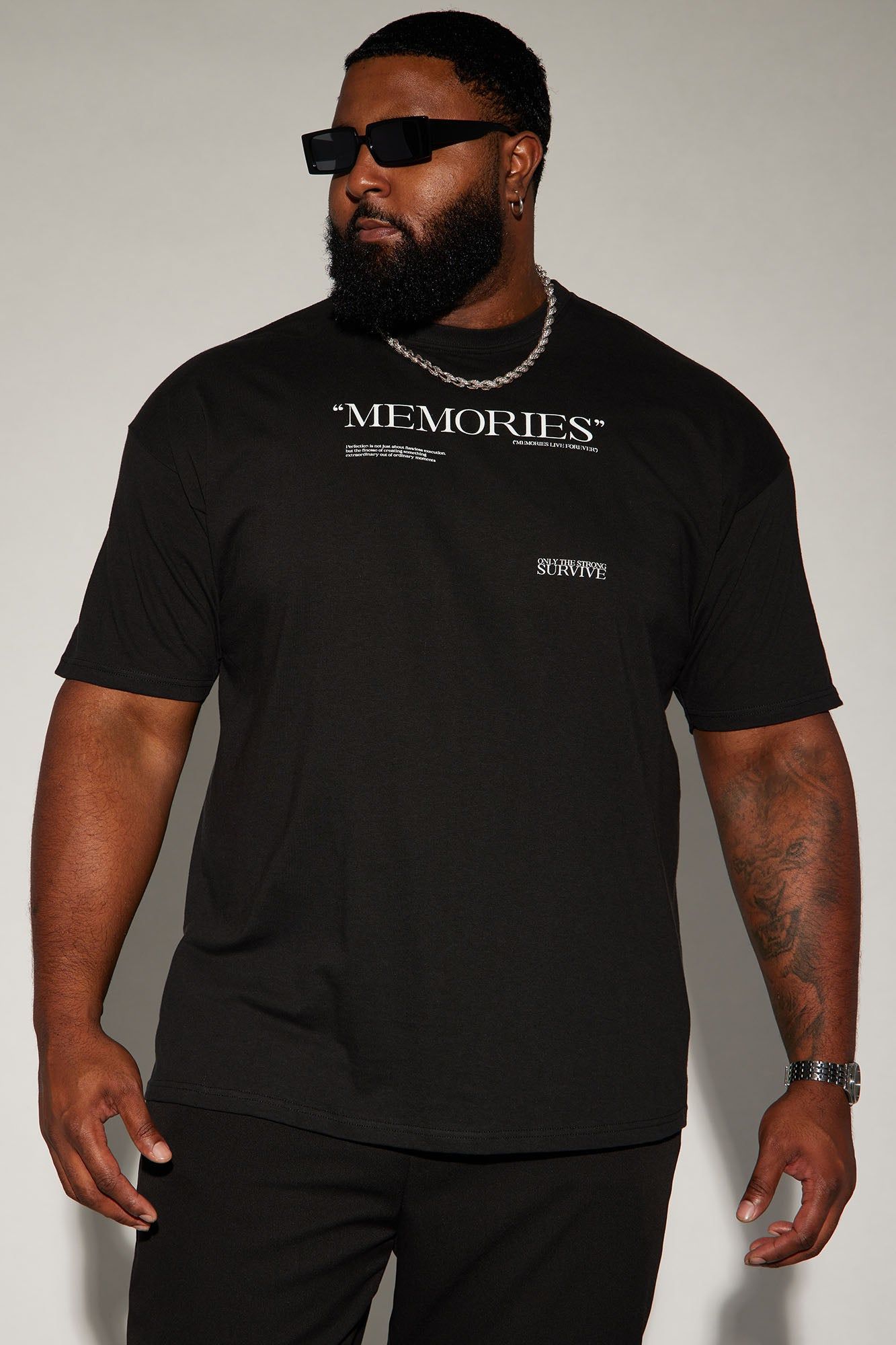 Evolution Memories Short Sleeve Tee - Black sold by Fashion Nova product image thumbnail 5