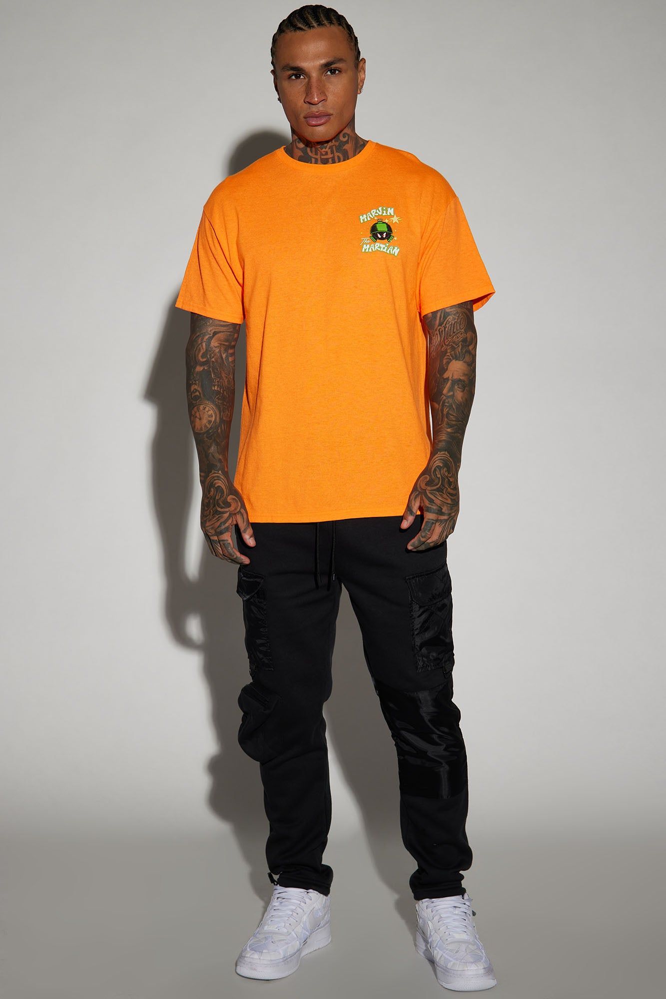 Looney Tunes Marvin The Martian Short Sleeve Tee - Orange sold by Fashion Nova product image thumbnail 2