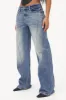 Ayanna Seamed Straight Leg Jeans - Vintage Wash sold by Fashion Nova