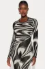 Kira Sweater Jumpsuit - Black/combo sold by Fashion Nova