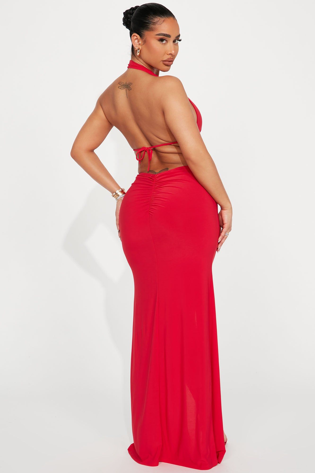 Dezi Maxi Dress - Red sold by Fashion Nova product image thumbnail 3