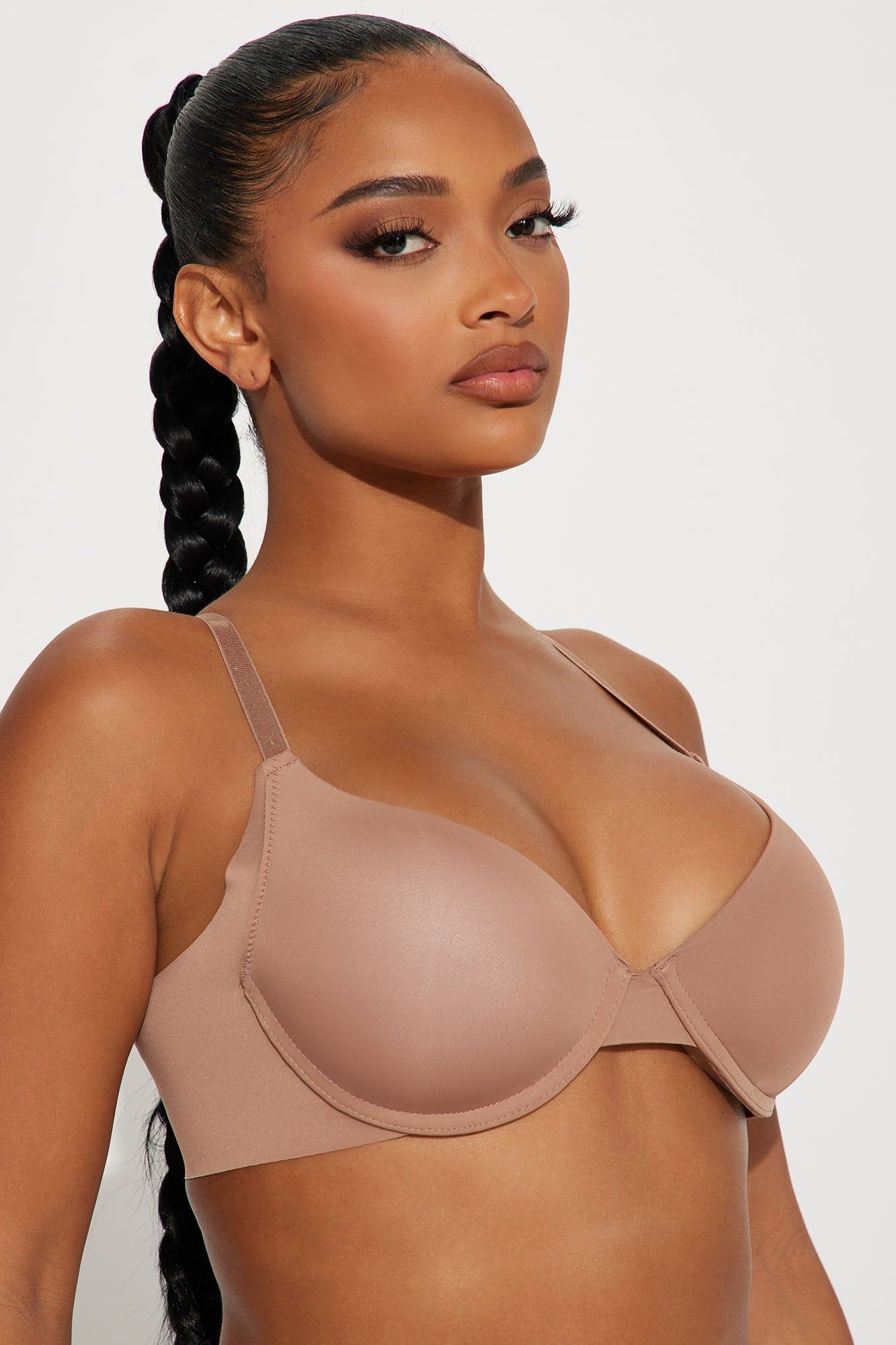 Everyday 2 Pack Smoothing Bra - Mocha sold by Fashion Nova product image thumbnail 2