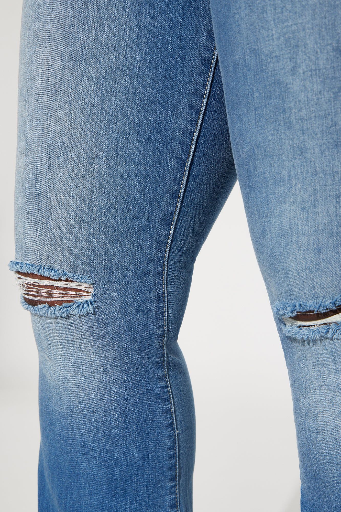 Stealing The Show Stretch Flare Jeans - Medium Wash sold by Fashion Nova product image thumbnail 3