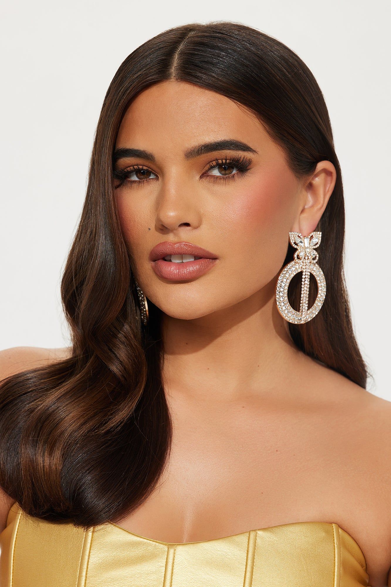 Most Stunning Butterfly Earrings - Gold sold by Fashion Nova product image thumbnail 2