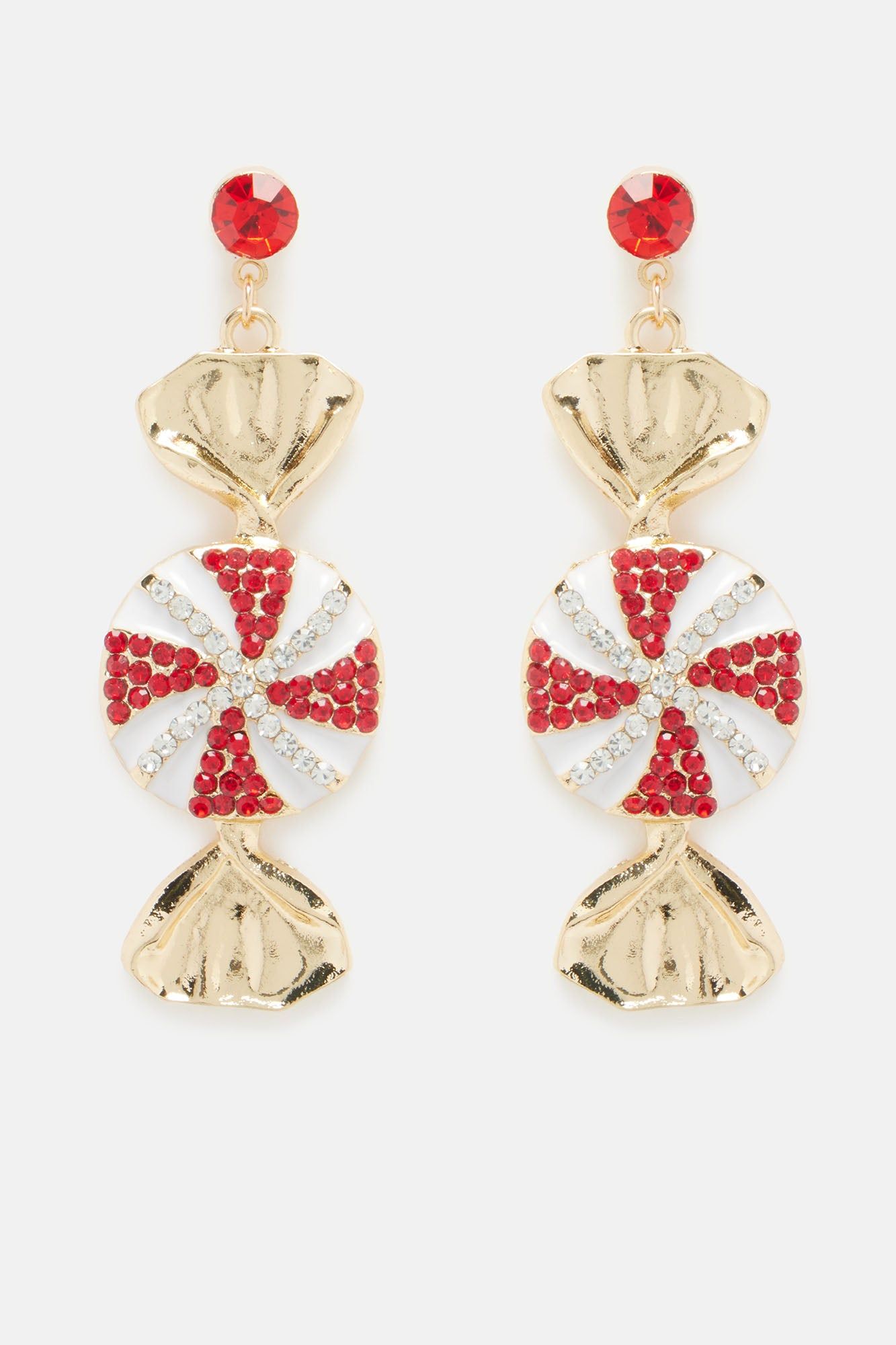 Candy Lane Holiday Earrings - Multi Color sold by Fashion Nova product image thumbnail 3
