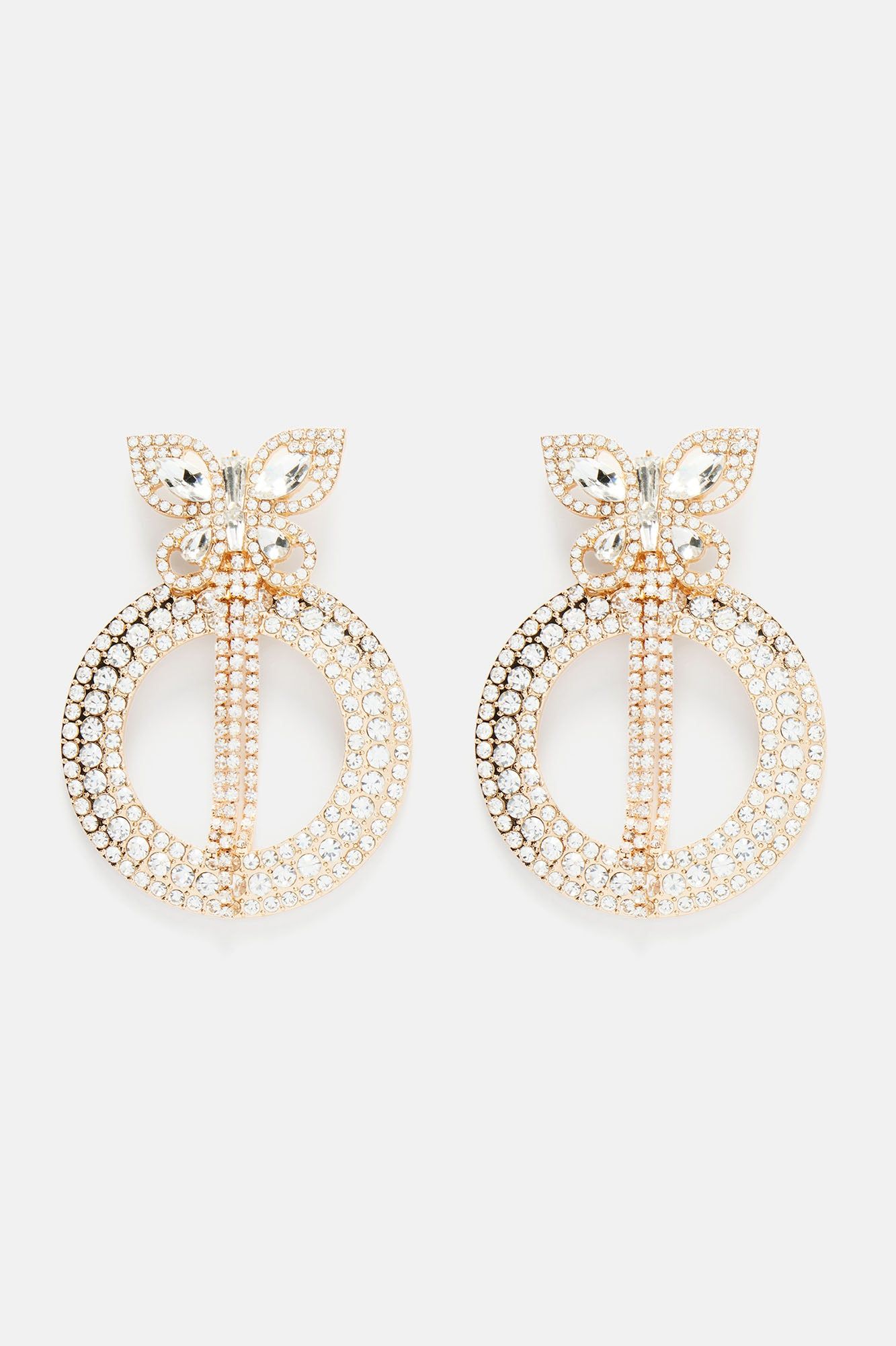 Most Stunning Butterfly Earrings - Gold sold by Fashion Nova product image thumbnail 3