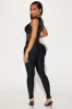 Let's Go Out Tonight Jumpsuit - Black sold by Fashion Nova