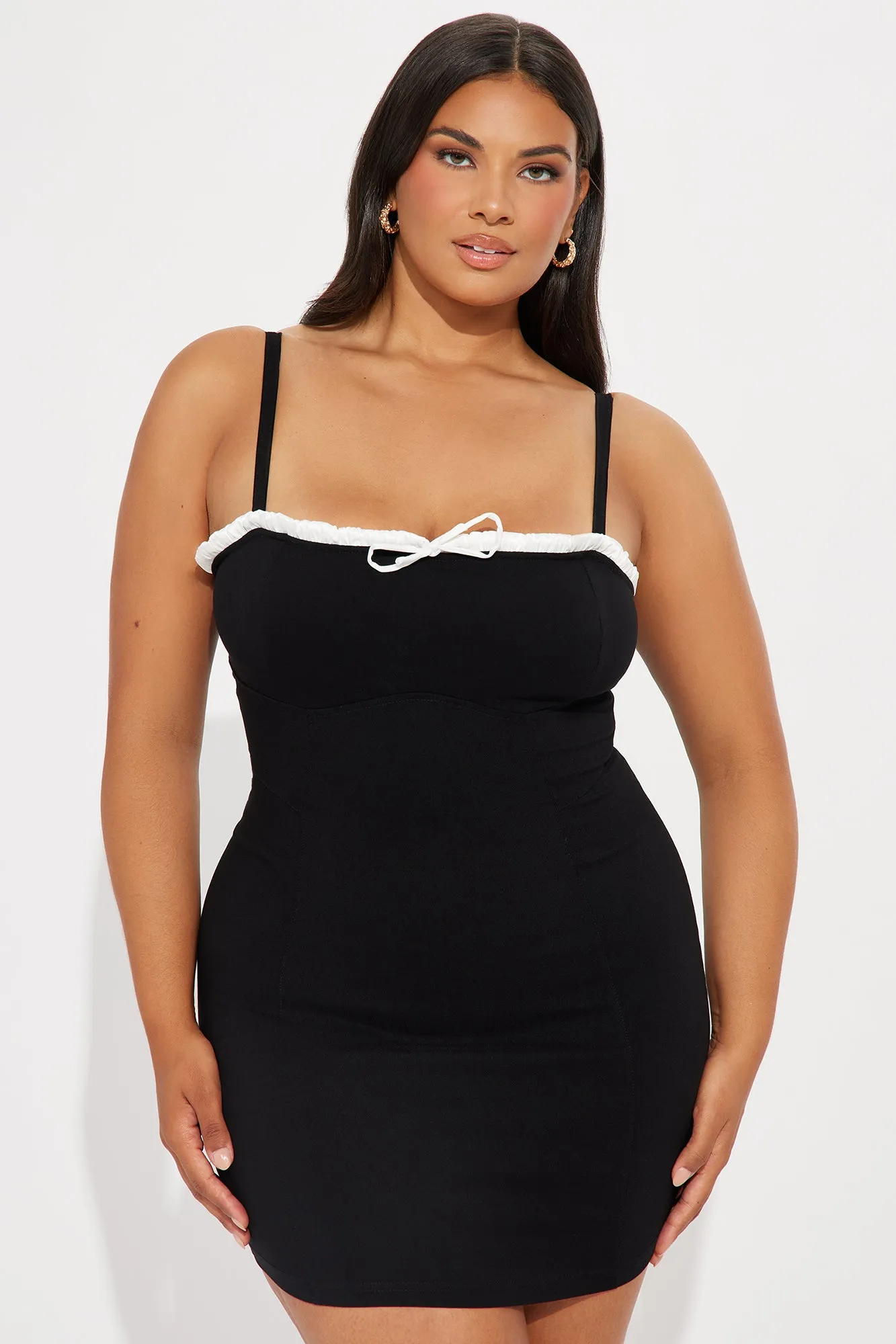 Florence Nights Micro Mini Dress - Black sold by Fashion Nova product image thumbnail 5